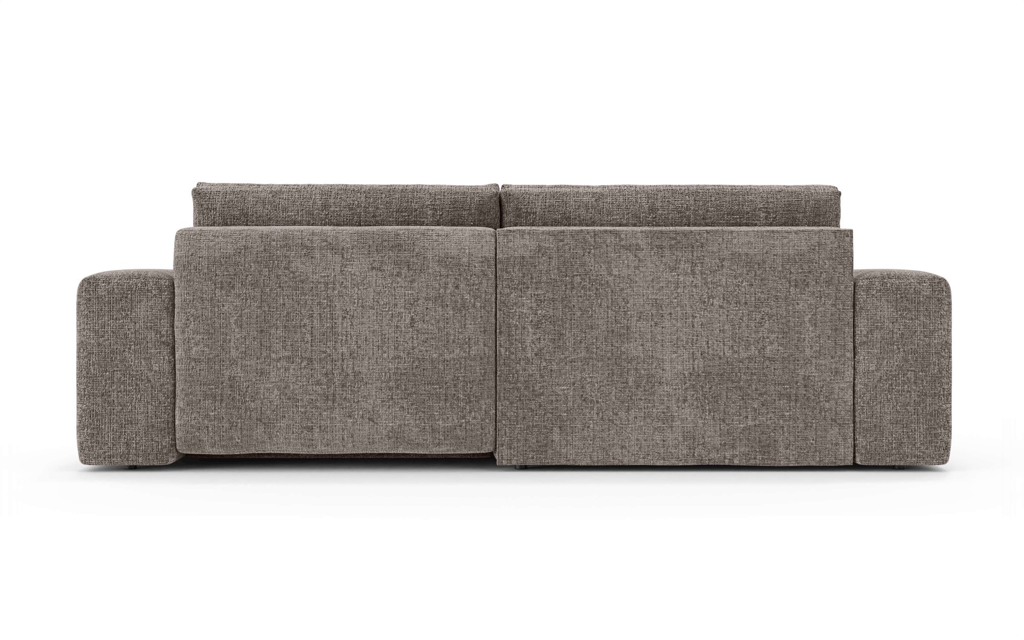 OTTO home Ecksofa »MATTS Schlafsofa mit Bettkasten, Maße B/T/H: 265/159/89 cm«, L-Form mit Recamiere rechts oder links, hoher Sitzkomfort