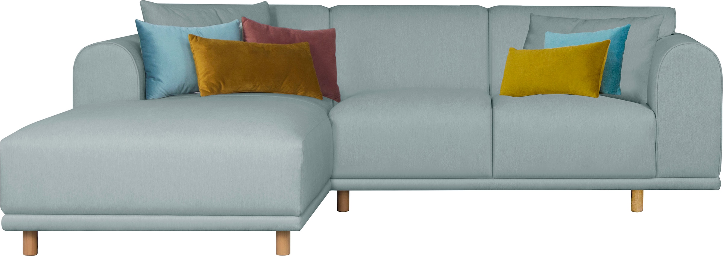 OTTO home Ecksofa »Maroon L-Form« in skandinavischem Design, mit losen Kiss günstig online kaufen