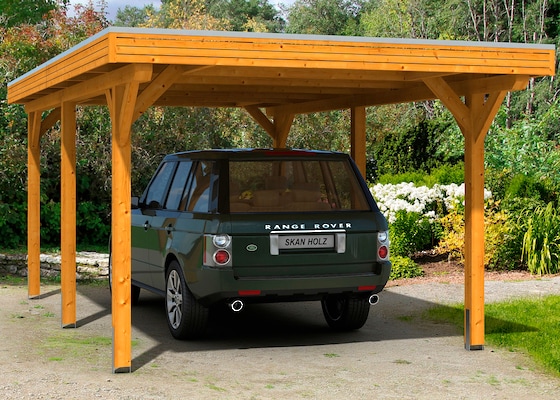 Carport aus Holz