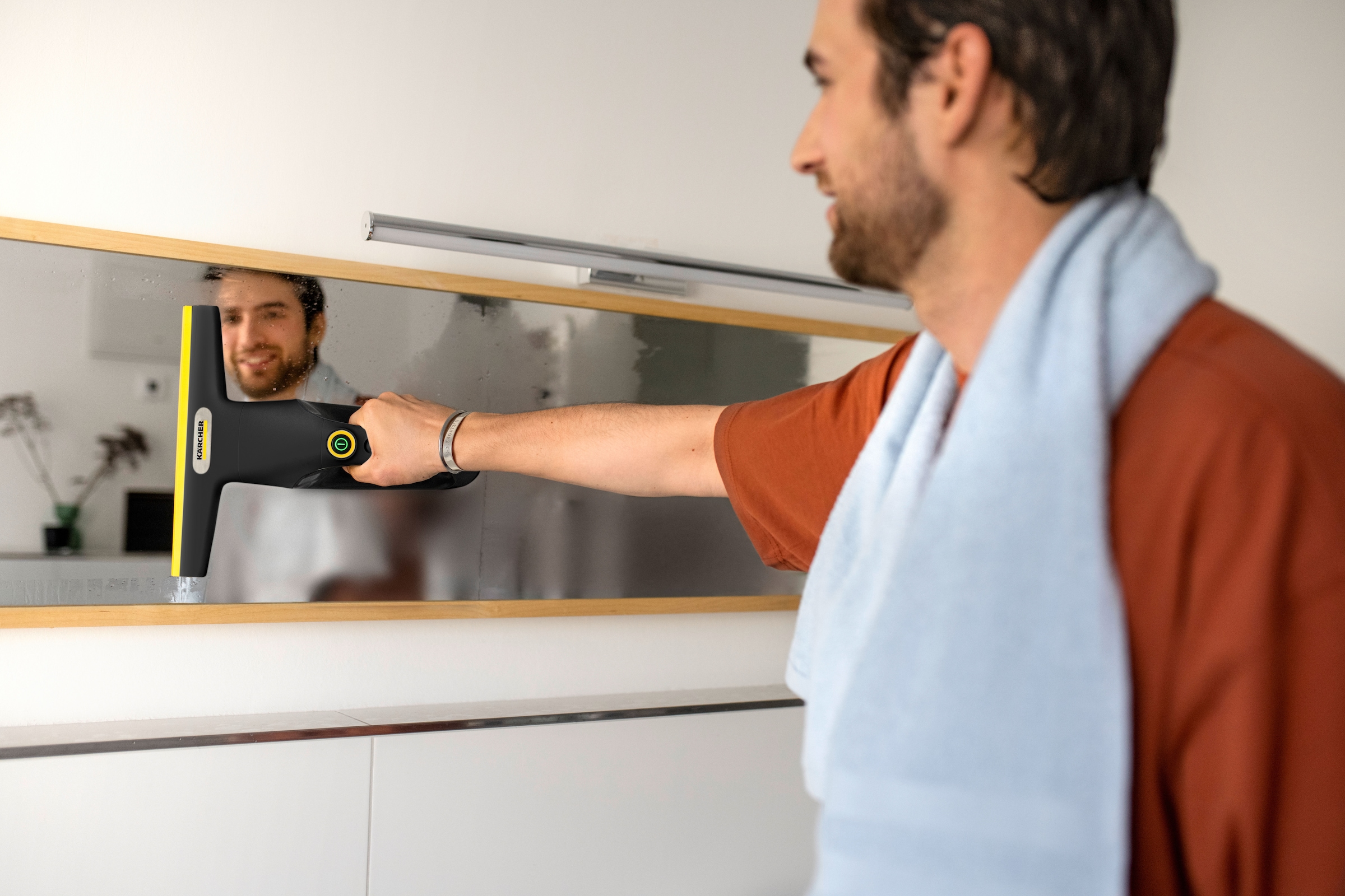 KÄRCHER Akku-Fenstersauger »WV 2 Universal Extra+ Black« Allround-Einsatz im ganzen Haus