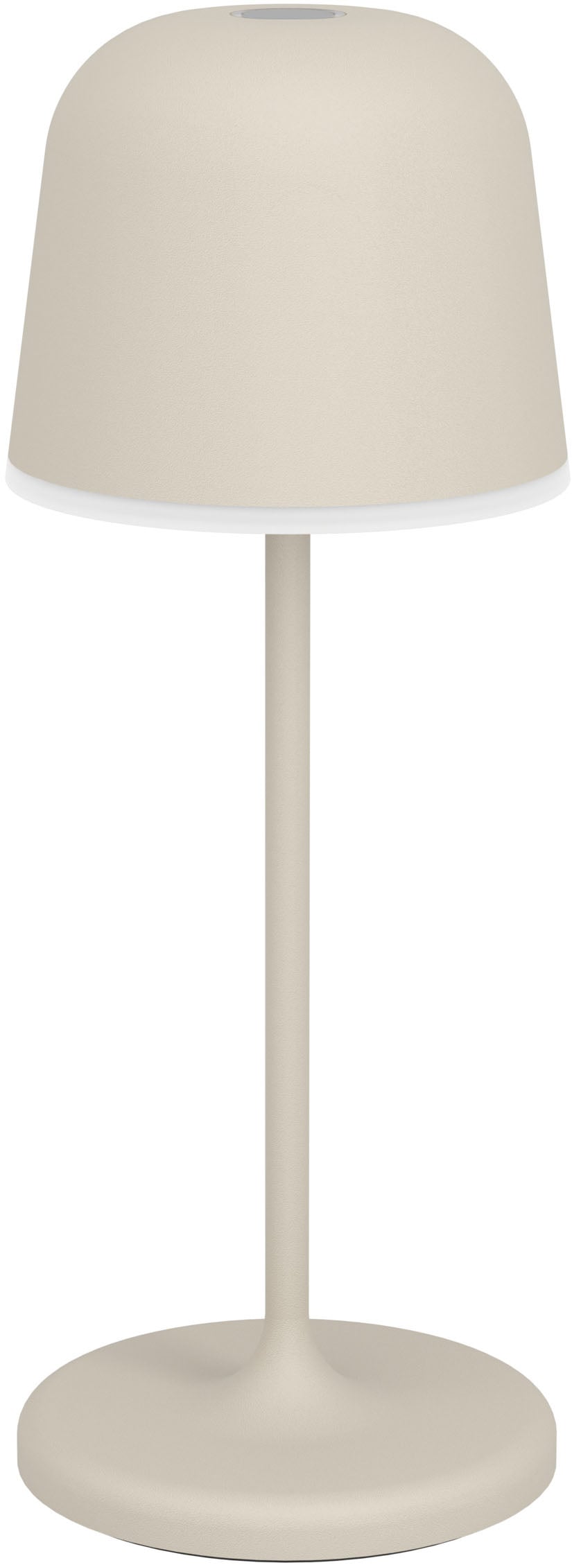 EGLO Tischleuchte »MANNERA-S Tischlampe - Alu, Stahl - LED - 1,8W - IP54« LED-Modul 1 Stk. Neutralweiß | Warmweiß Akku Tischleuchte, Außentischleuchte, Gartenlampe, H20 x Ø7,5 cm