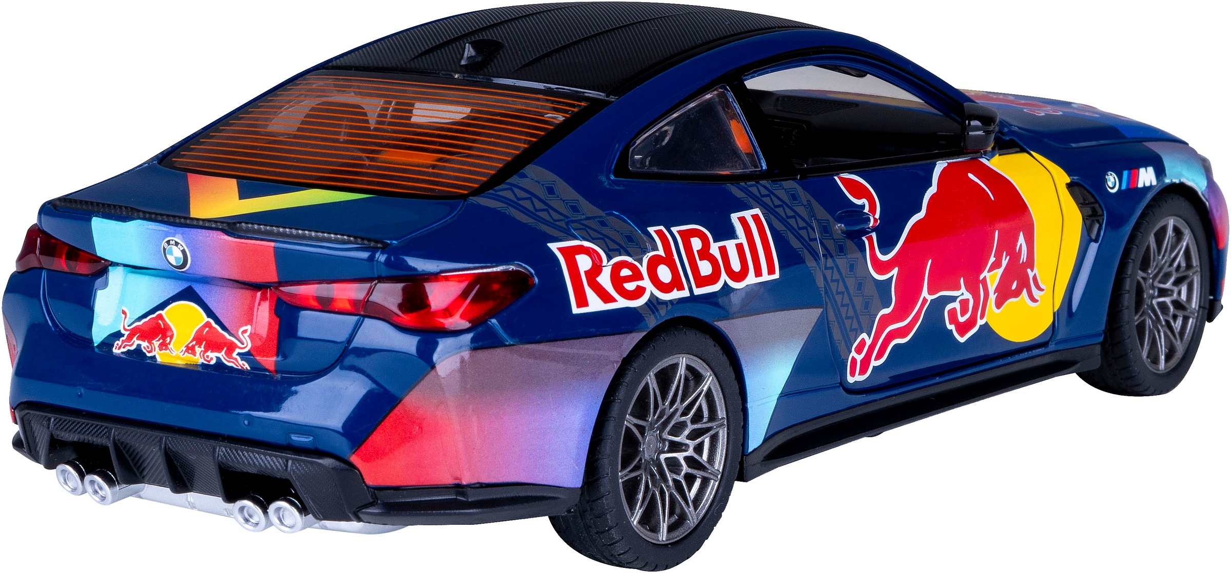 Jamara Spielzeug-Auto »Diecast BMW M4 blau inklusive Batterien« LED Licht; Maßstab 1:24