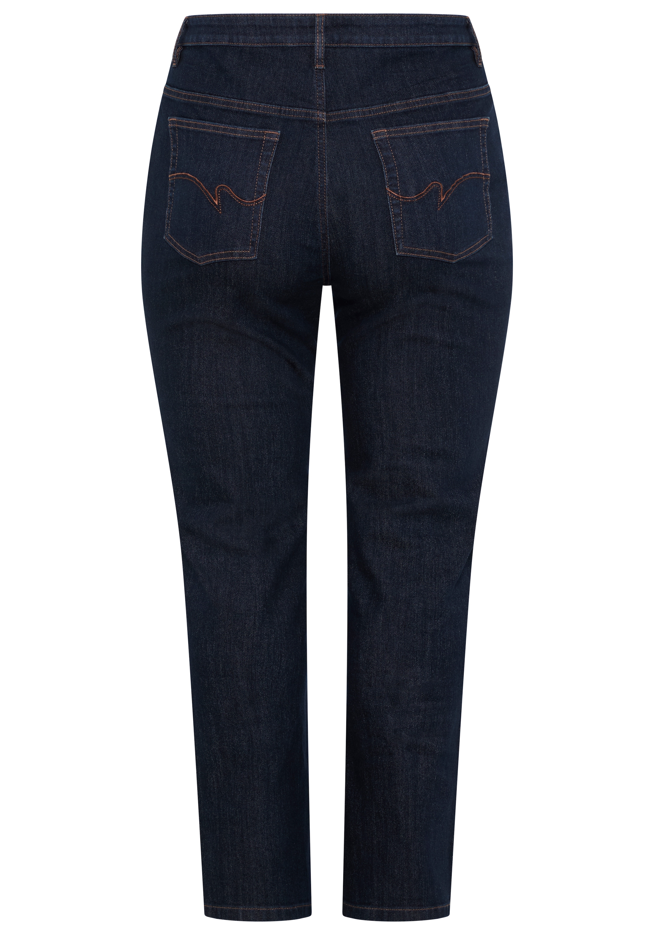 Laura Scott CURVE Gerade Jeans »Große Größen« Straight-Fit, gerader Beinverlauf, hohe Leibhöhe