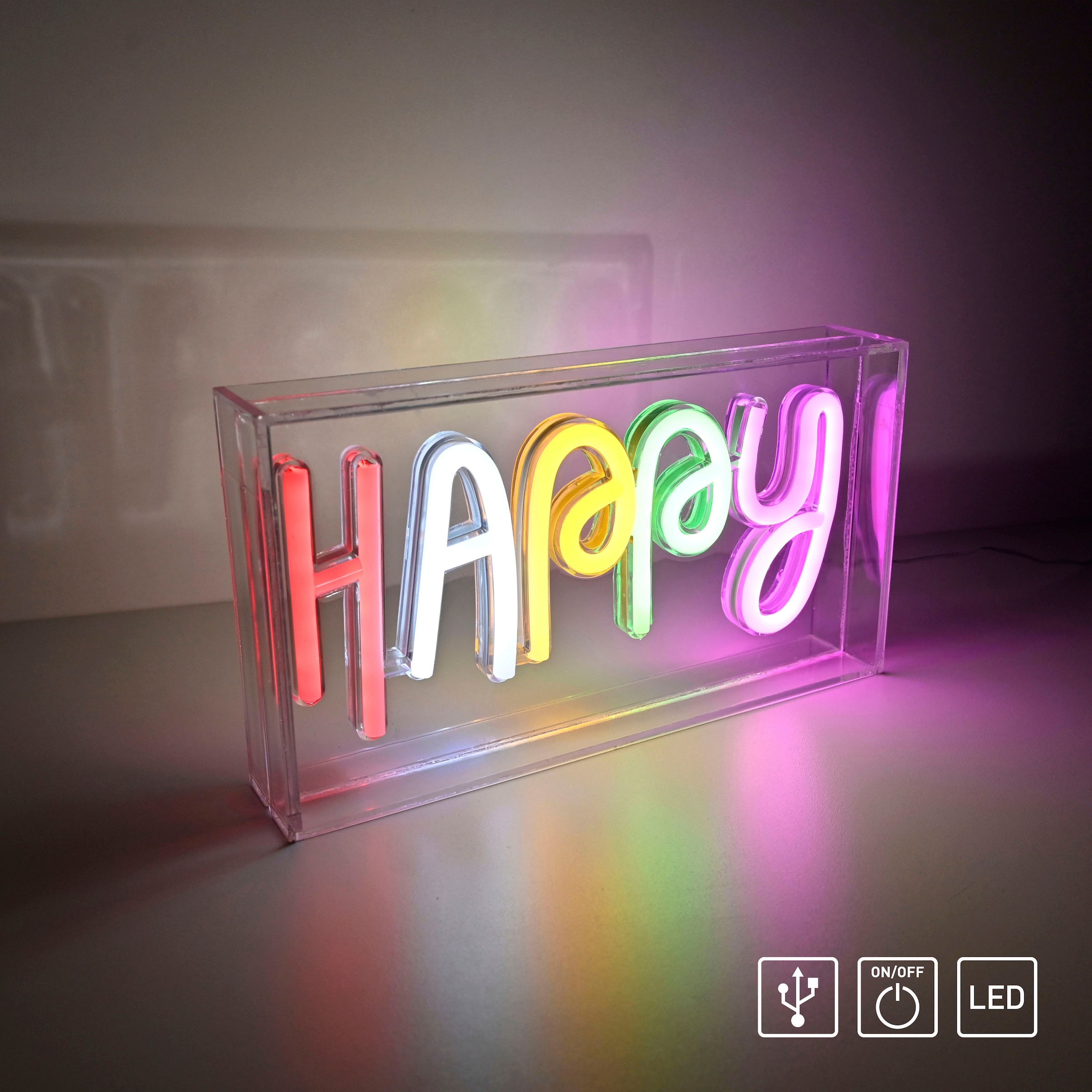 Leuchten Direkt LED Wandleuchte »NEON-HAPPY«, 1 flammig-flammig online  bestellen