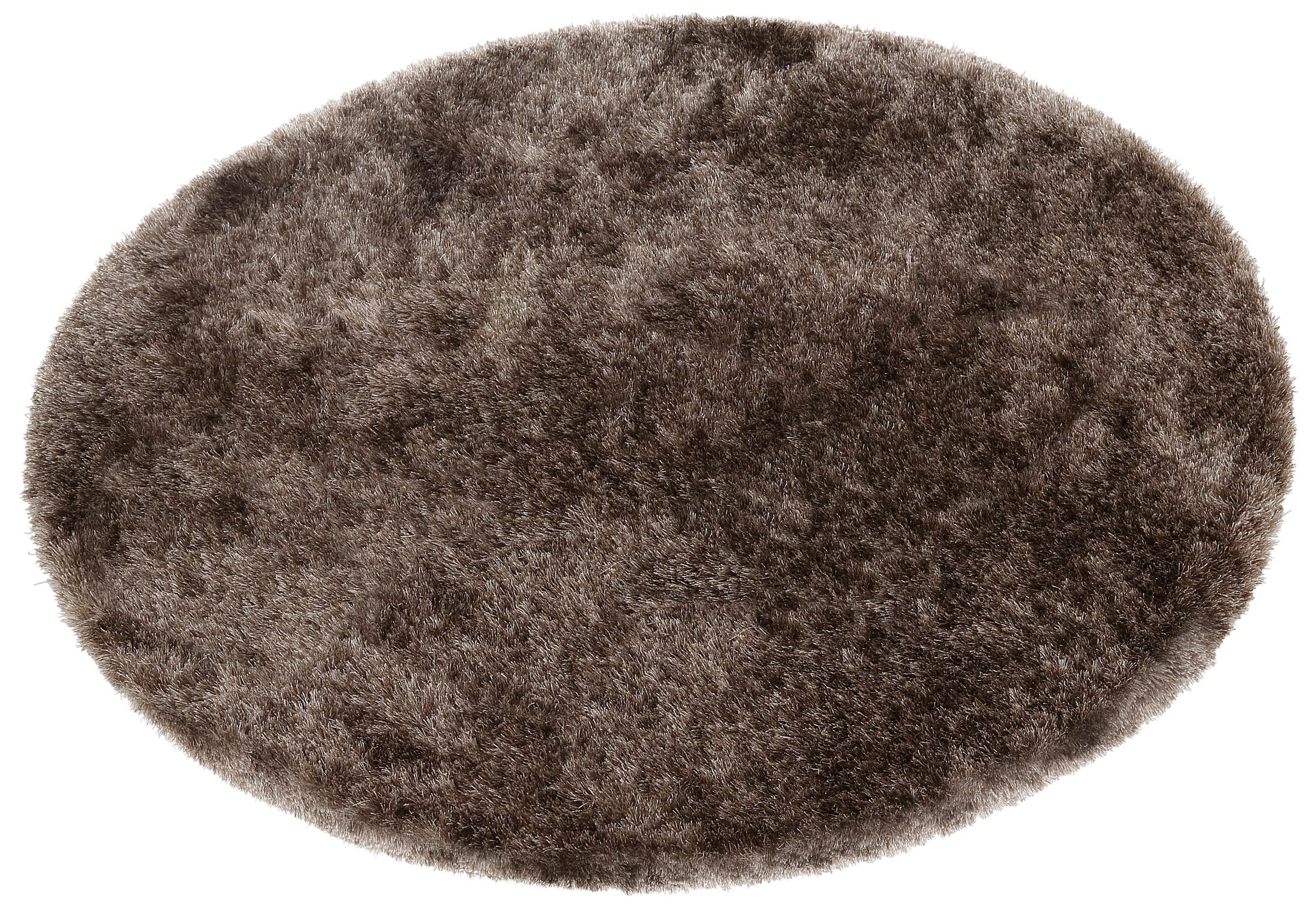 Kayoom Hochflor-Teppich »Diamond 700«, rund, 45 mm Höhe, weiche Microfaser, Langflor, Shaggy, Melange, Wohnzimmer