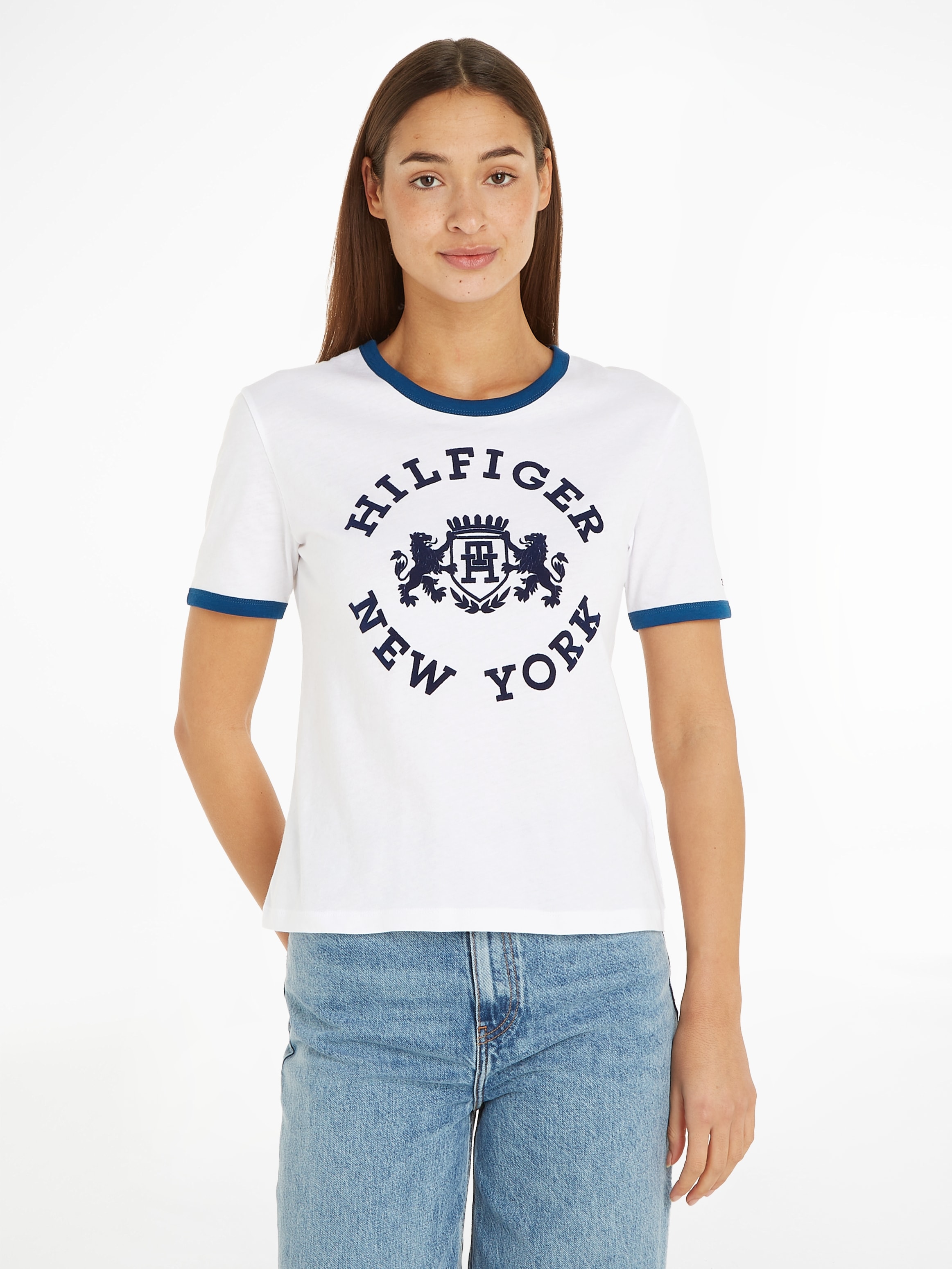 Tommy Hilfiger T-Shirt, mit großem online Markenlogo bestellen