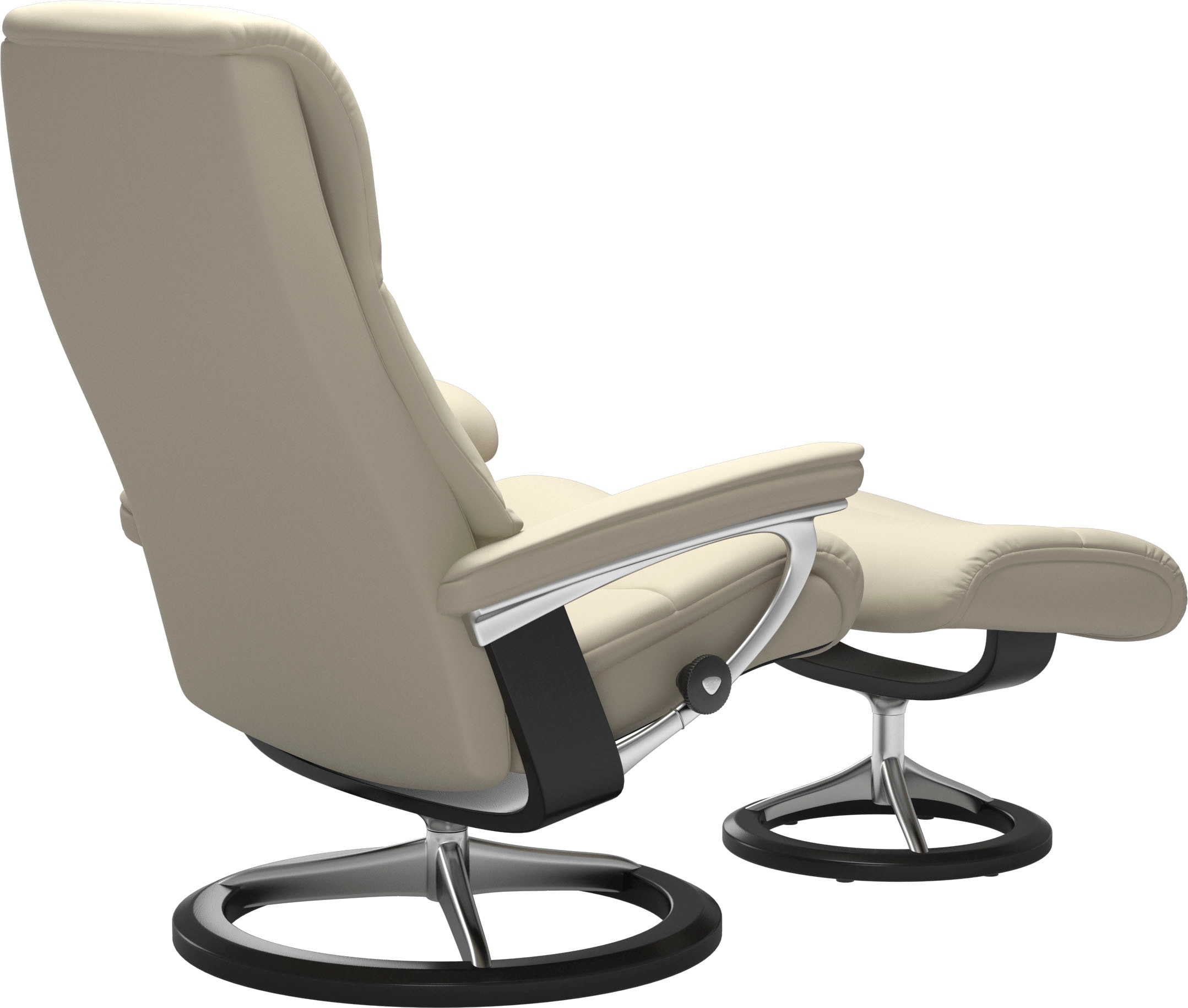 Stressless® Fußhocker »View« mit Signature Base,Gestell Schwarz