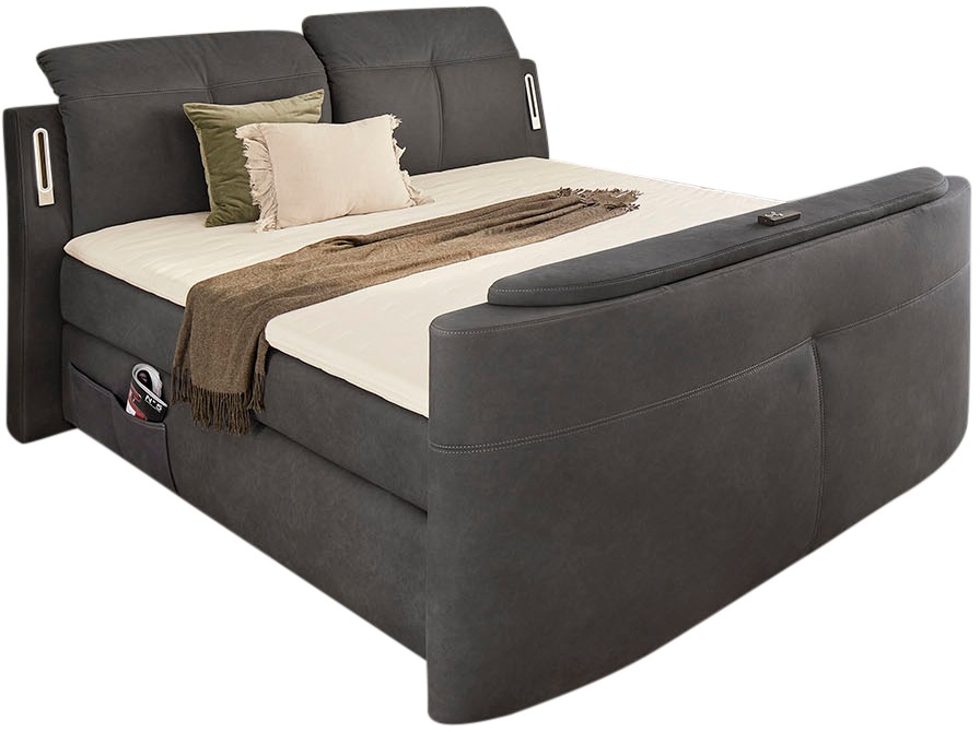 Jockenhöfer Gruppe Boxspringbett »Movie Star in der Größe 180x200cm« mit ve günstig online kaufen