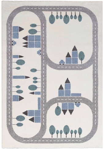 Primaflor-Ideen in Textil Kinderteppich »VILLA - Streets«, rechteckig, 11,5 mm Höhe,... kaufen