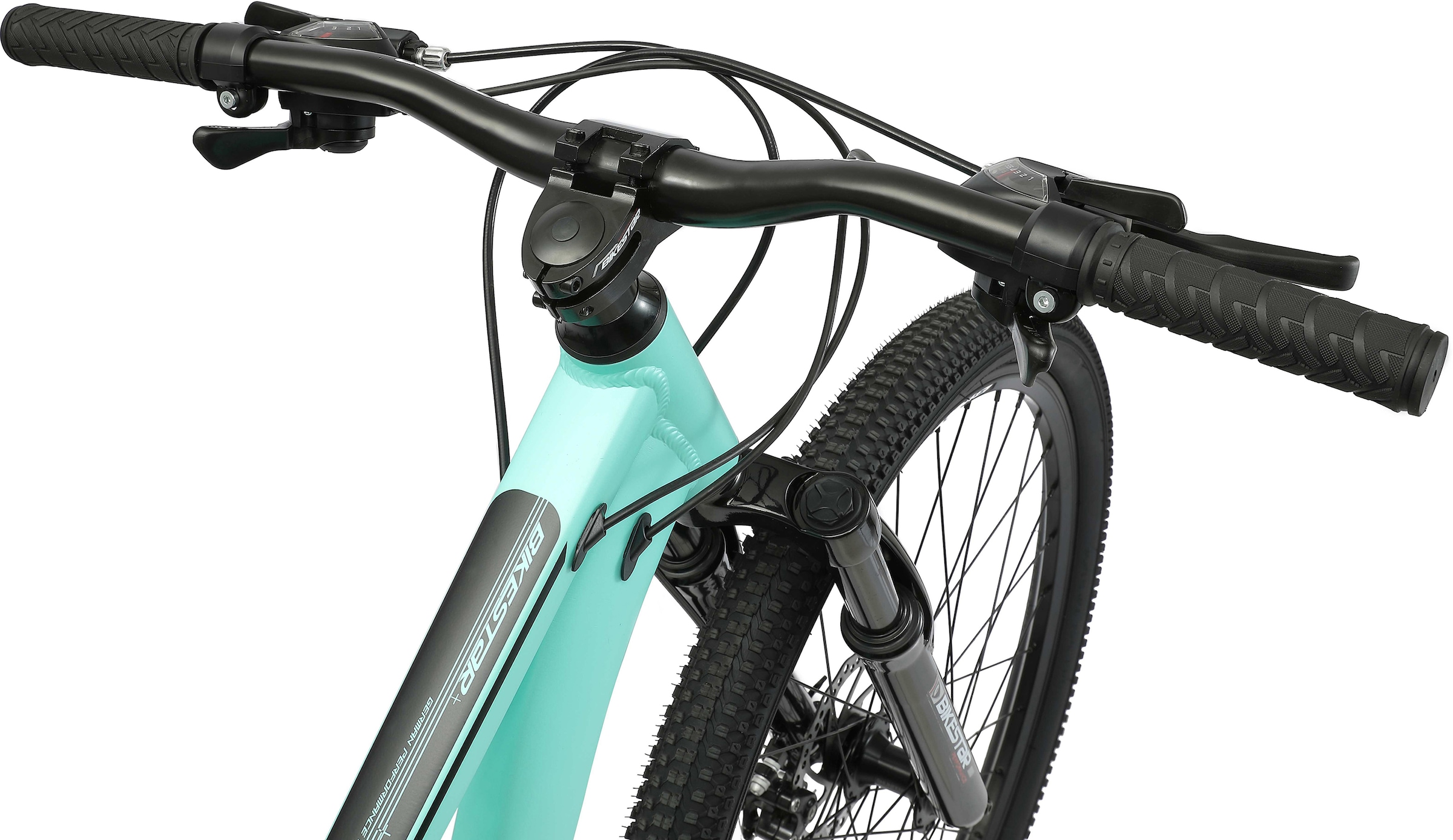 Bikestar Mountainbike 21 Gang Shimano RD-TY300 Schaltwerk Kettenschaltung für Damen und Herren, Kettenschaltung