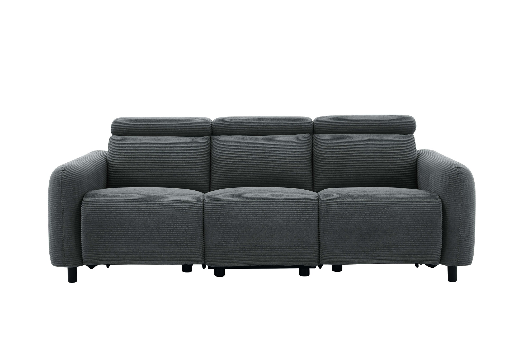 Home affaire 3-Sitzer »SKAANE Cord-Sofa, 229 cm, manuelle u. elektrische Re günstig online kaufen