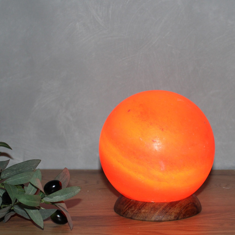 HIMALAYA SALT DREAMS Salzkristall-Tischlampe »USB-Ball« LED-Board 1 Stk. Wa günstig online kaufen