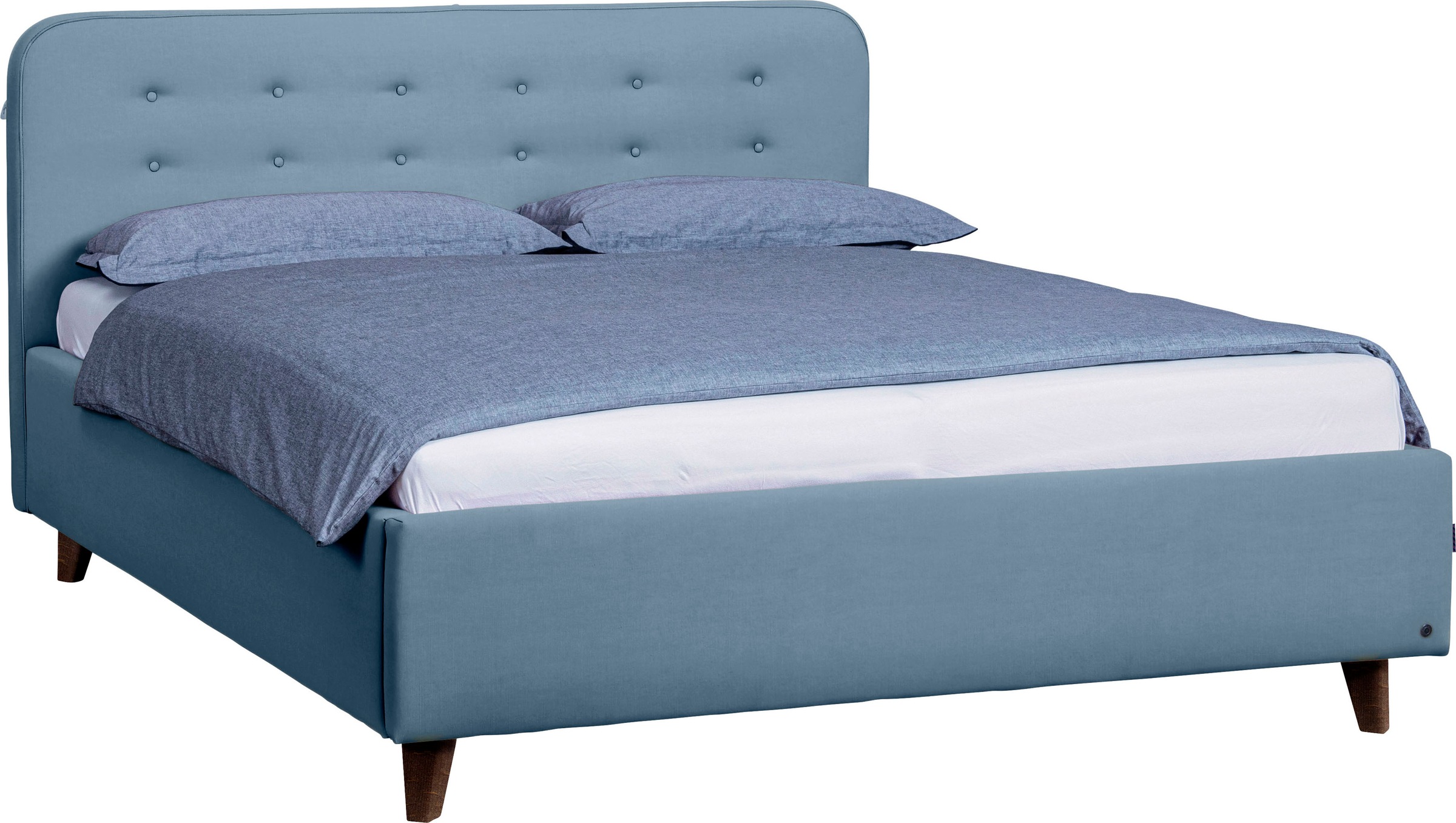 Bild von TOM TAILOR HOME Polsterbett »NORDIC BED«, mit Knopfheftung im Kopfteil