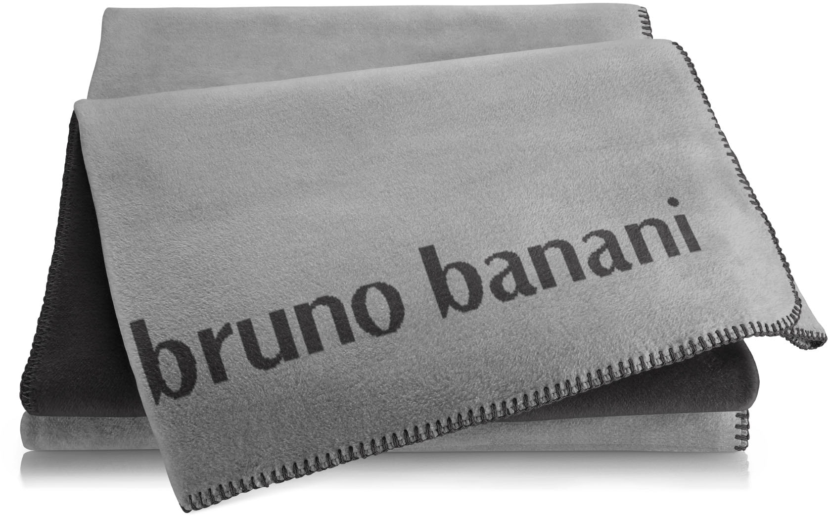 Bruno Banani Wohndecke »Bruno Banani«, mit modernem Zierstich