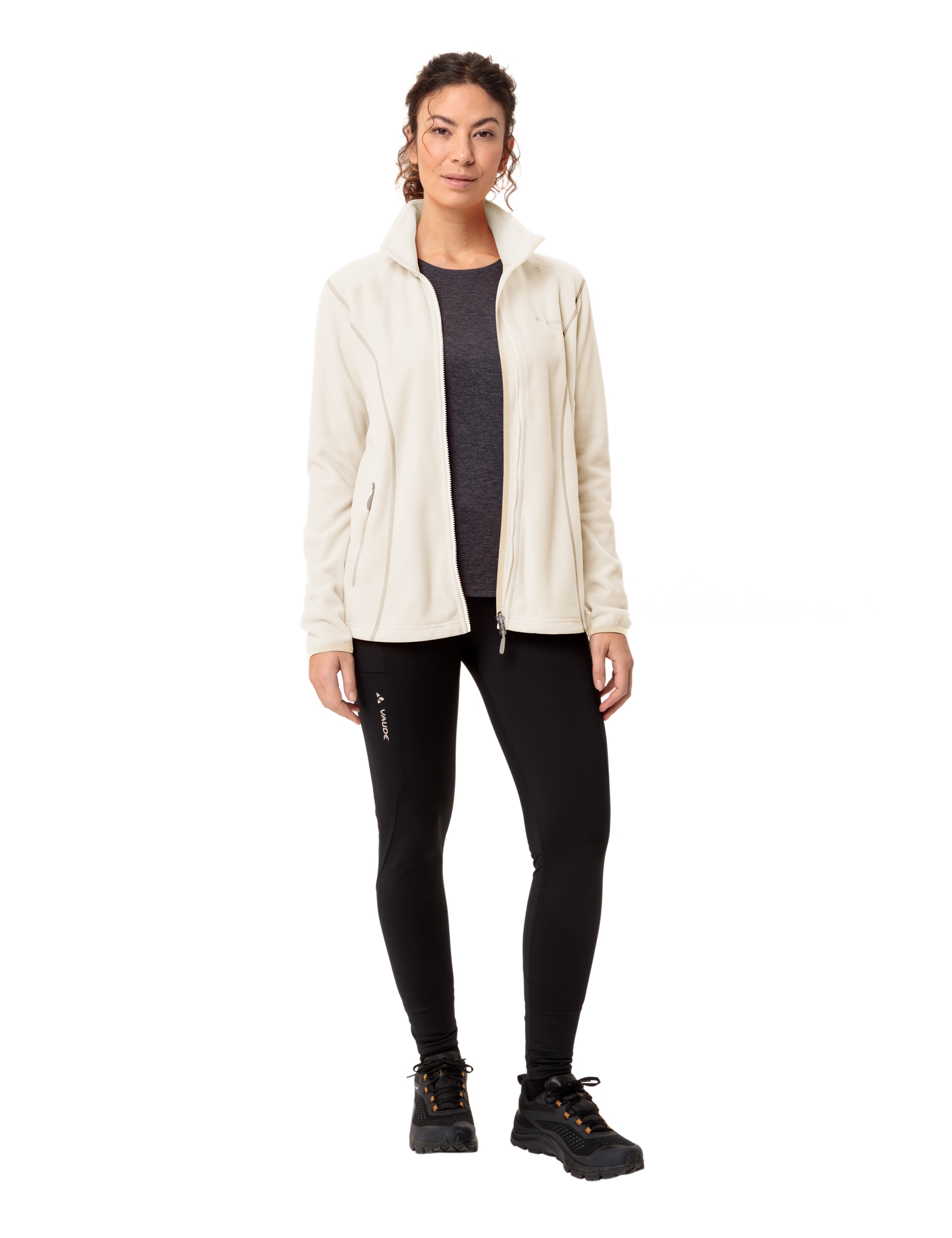 VAUDE Fleecepullover »WOMEN'S ROSEMOOR FLEECE JACKET II«, (1 tlg.)