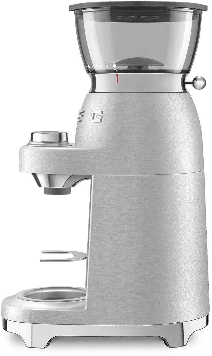 Smeg Kaffeemühle »CGF02SSEU«, 150 W, Kegelmahlwerk, 240 g Bohnenbehälter