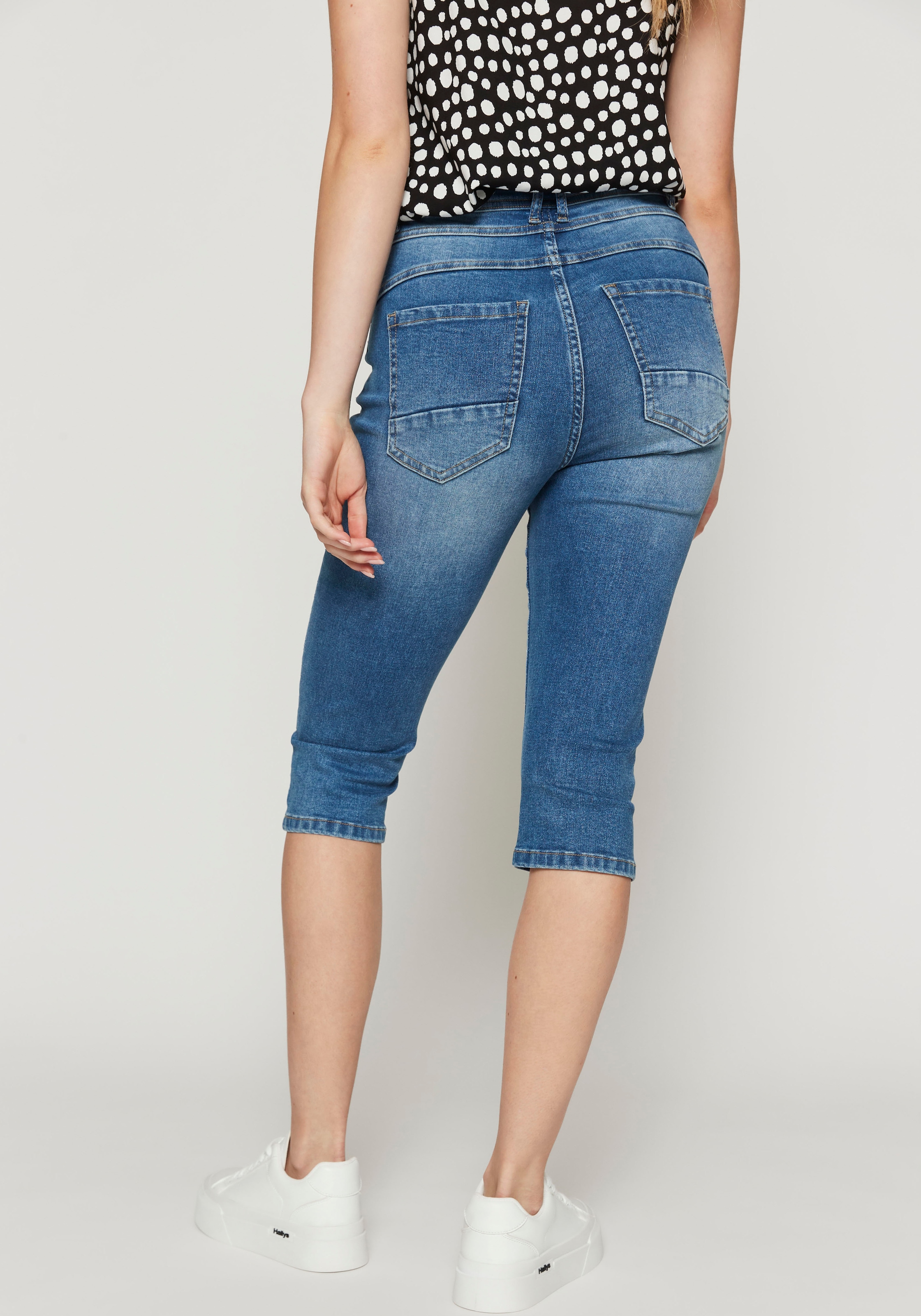 ZABAIONE 7/8-Caprijeans »Capri Ru44bina«