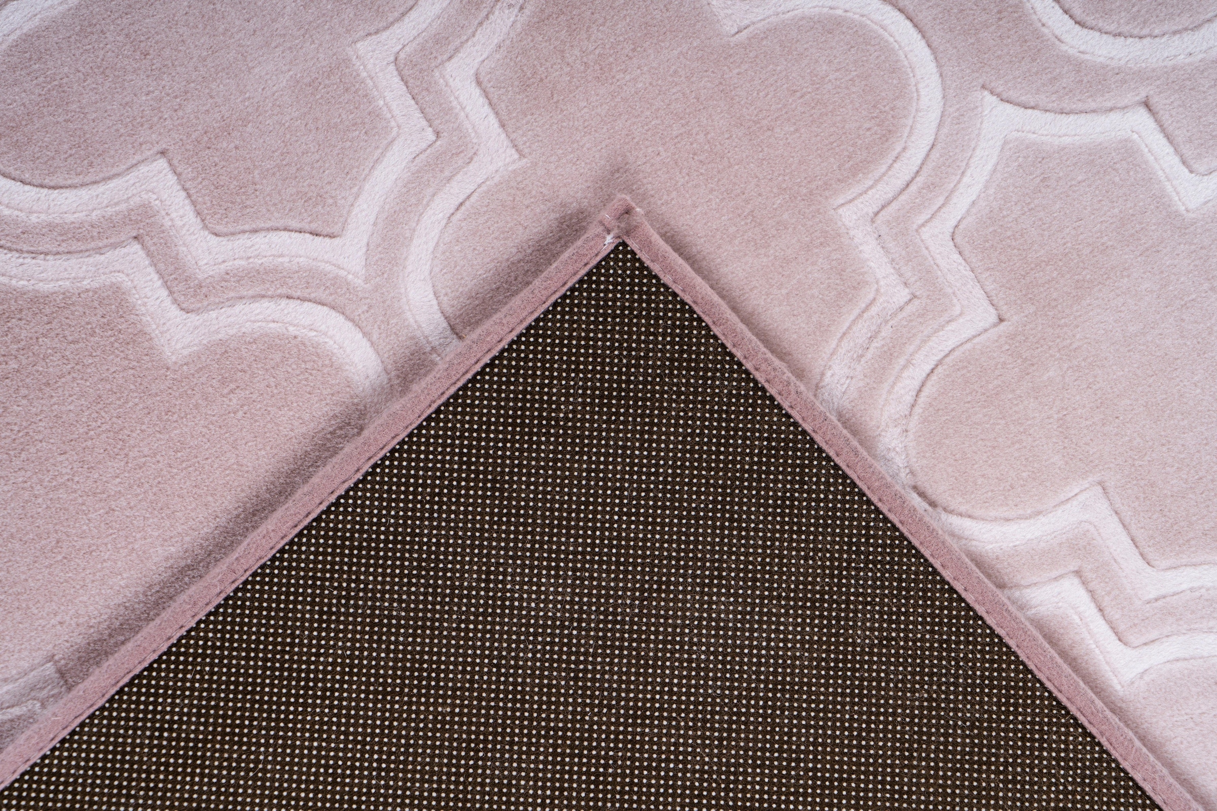 calo-deluxe Teppich »Latemar 200«, rechteckig, 7 mm Höhe, Hoch- Tief Struktur, Wohnzimmer