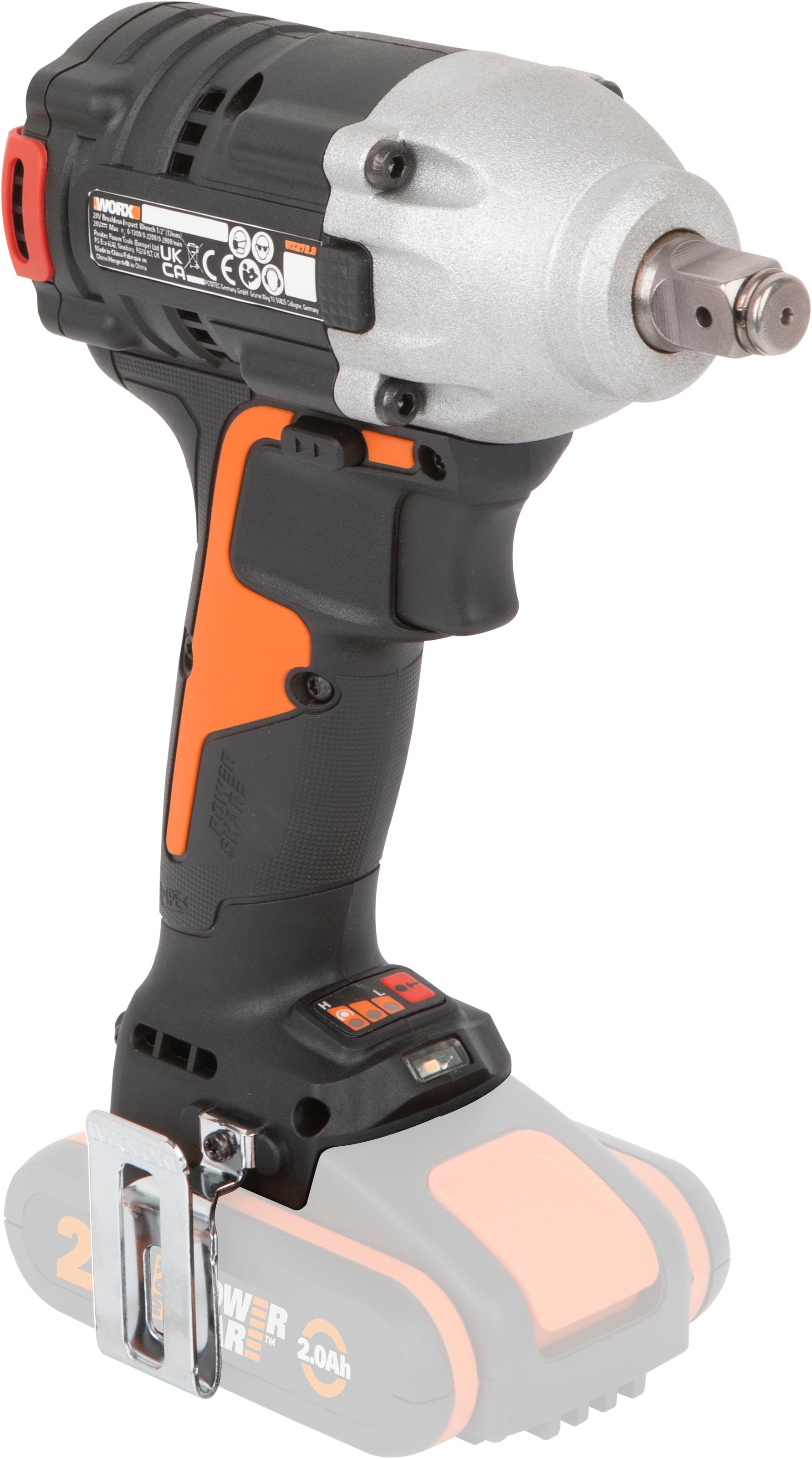 Worx Akku-Schlagschrauber »WX272.9 NITRO«, ohne Akku Und Ladegerät
