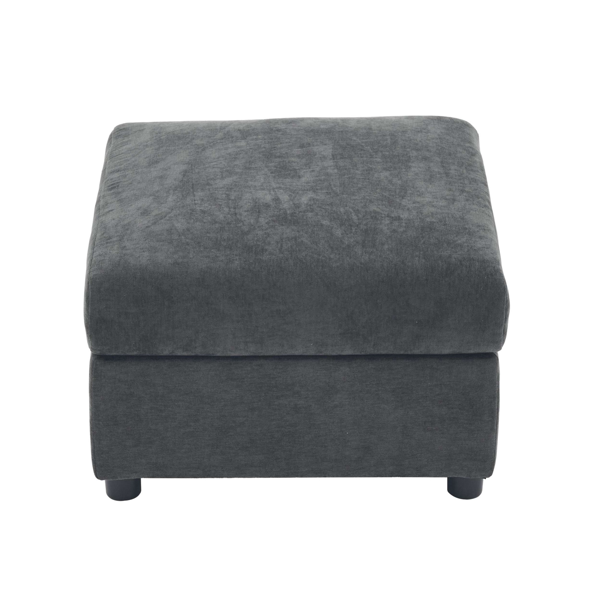 Dorel Home Polsterhocker »STILHUS Sitzhocker passend zur Serie, Breite 65 cm, Chenille-Bezug« als Modul oder separat verwendbar - individuell kombinierbar
