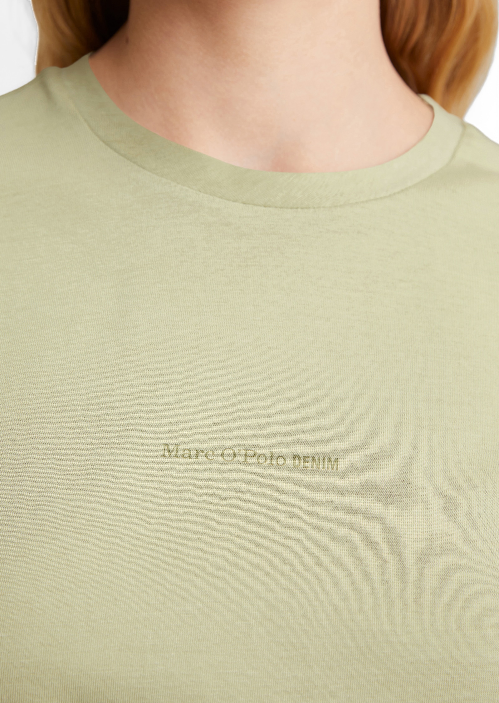 Marc O'Polo DENIM T-Shirt, Basic, kleiner Markenprint, reugular fit