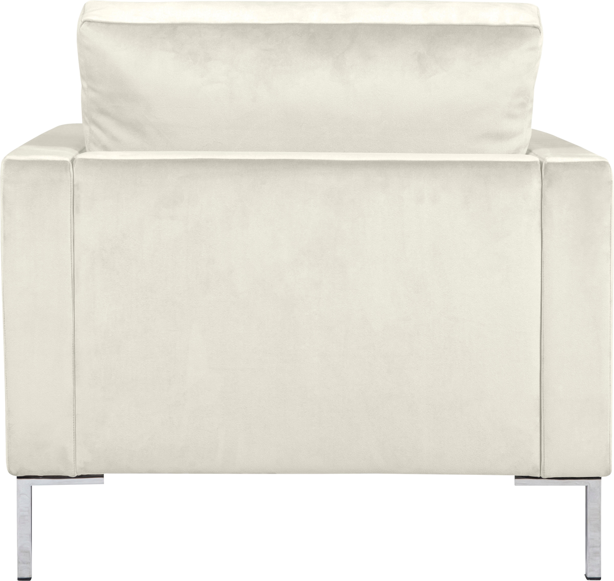 Alte Gerberei Sessel mit Rechnung Metall-Winkelfüßen »Velina«, kaufen auf