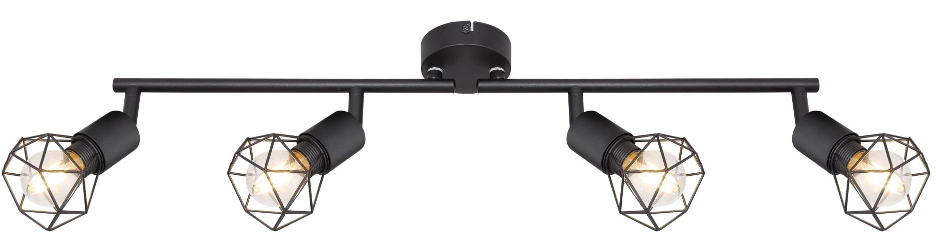GLOBO LIGHTING Wandleuchte »XARA I«, Leuchtmittel E14   ohne Leuchtmittel, günstig online kaufen