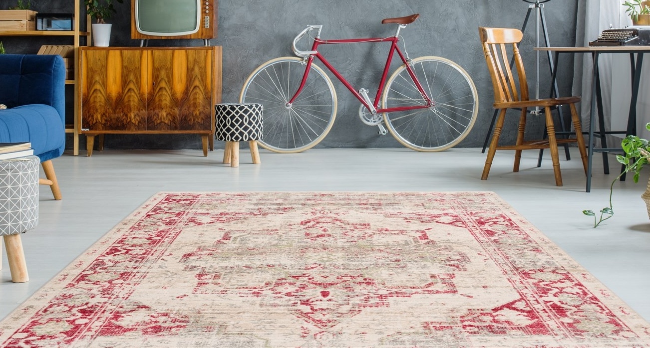 Arte Espina Teppich »Baroque 100«, rechteckig, 5 mm Höhe, Wohnzimmer günstig online kaufen