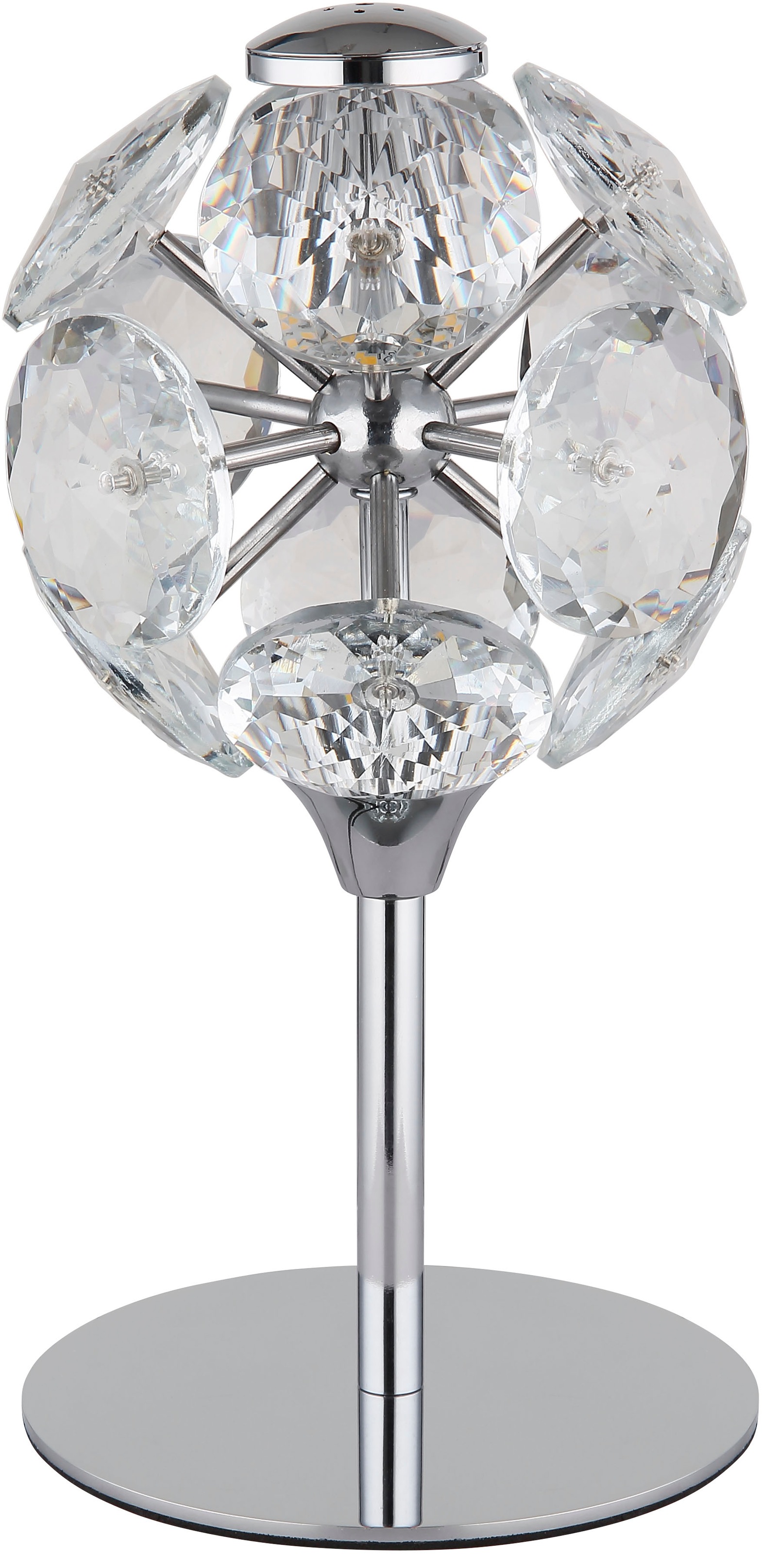 GLOBO LIGHTING Tischleuchte »VIRINA« LED-Modul 1 Stk. Warmweiß Tischlampe Nachttischlampe Deko-Tischleuchte Schlafzimmer