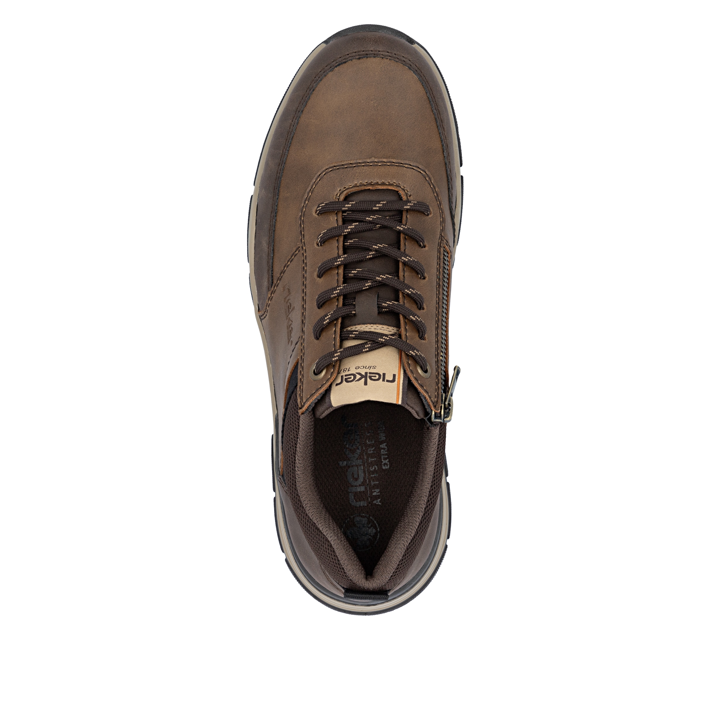 Rieker Sneaker, Schnürschuh, Halbschuh, Outdoorschuh mit Schaftrandpolsterung