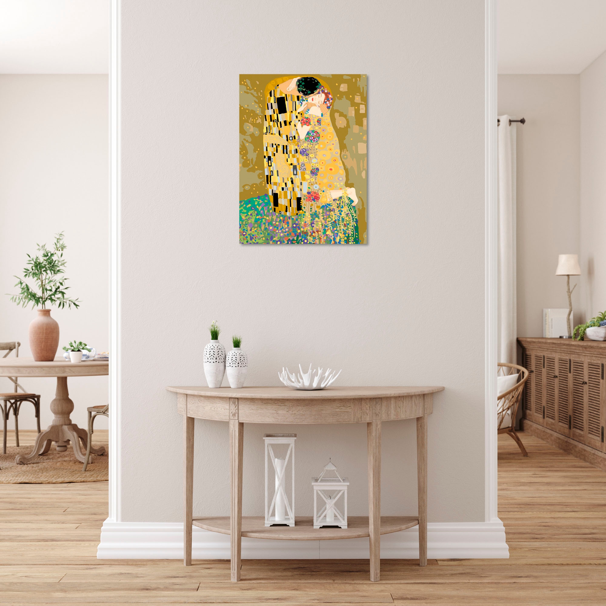 Ravensburger Malen nach Zahlen »CreArt, Leinwand ART Collection: Der Kuss (Klimt)« Made in Europe