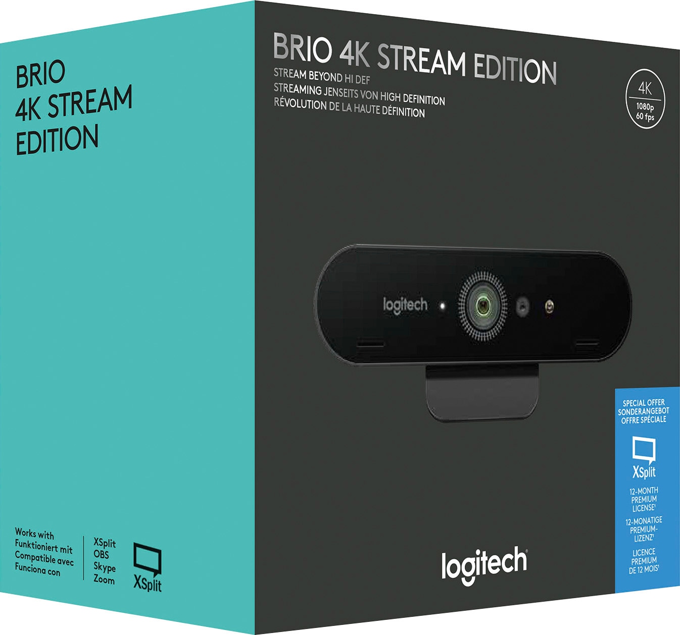 »BRIO 4K bestellen STREAM (Infrarot) online Ultra HD, Logitech 4K EDITION«, IrDA Webcam
