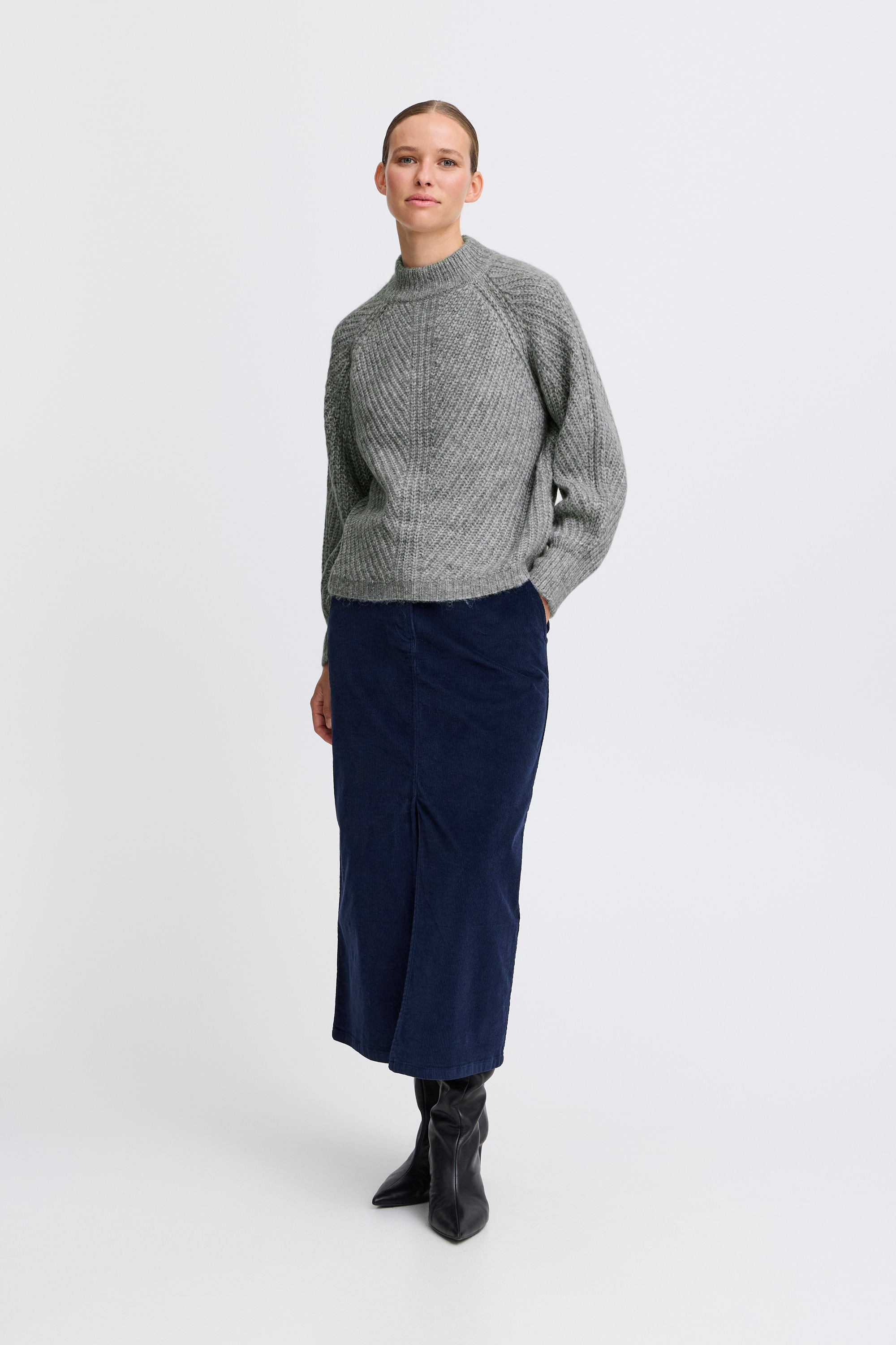 b.young Strickpullover »Langarm BYOKSANA«