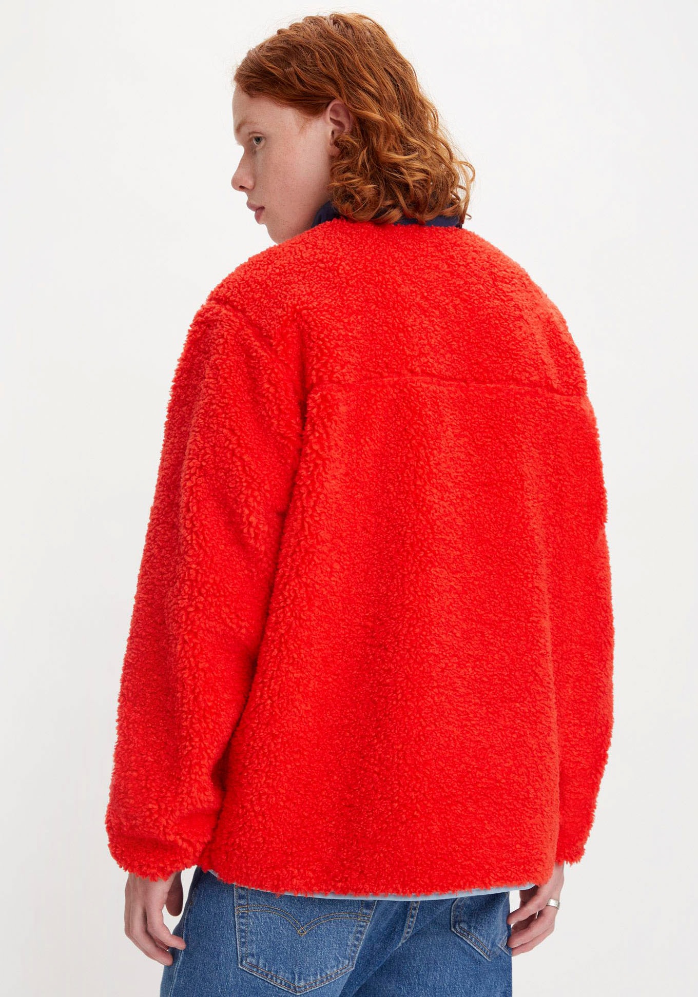 Levi's® Fellimitatjacke »LAKESIDE MOCK NECK«, aus wärmender Sherpa-Qualität