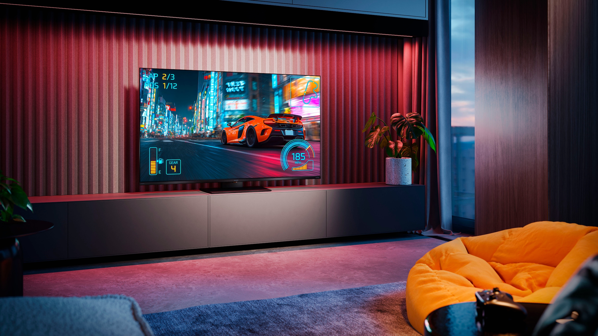Sharp QLED-Fernseher »4T-C50JRx« 126 cm/50 ″