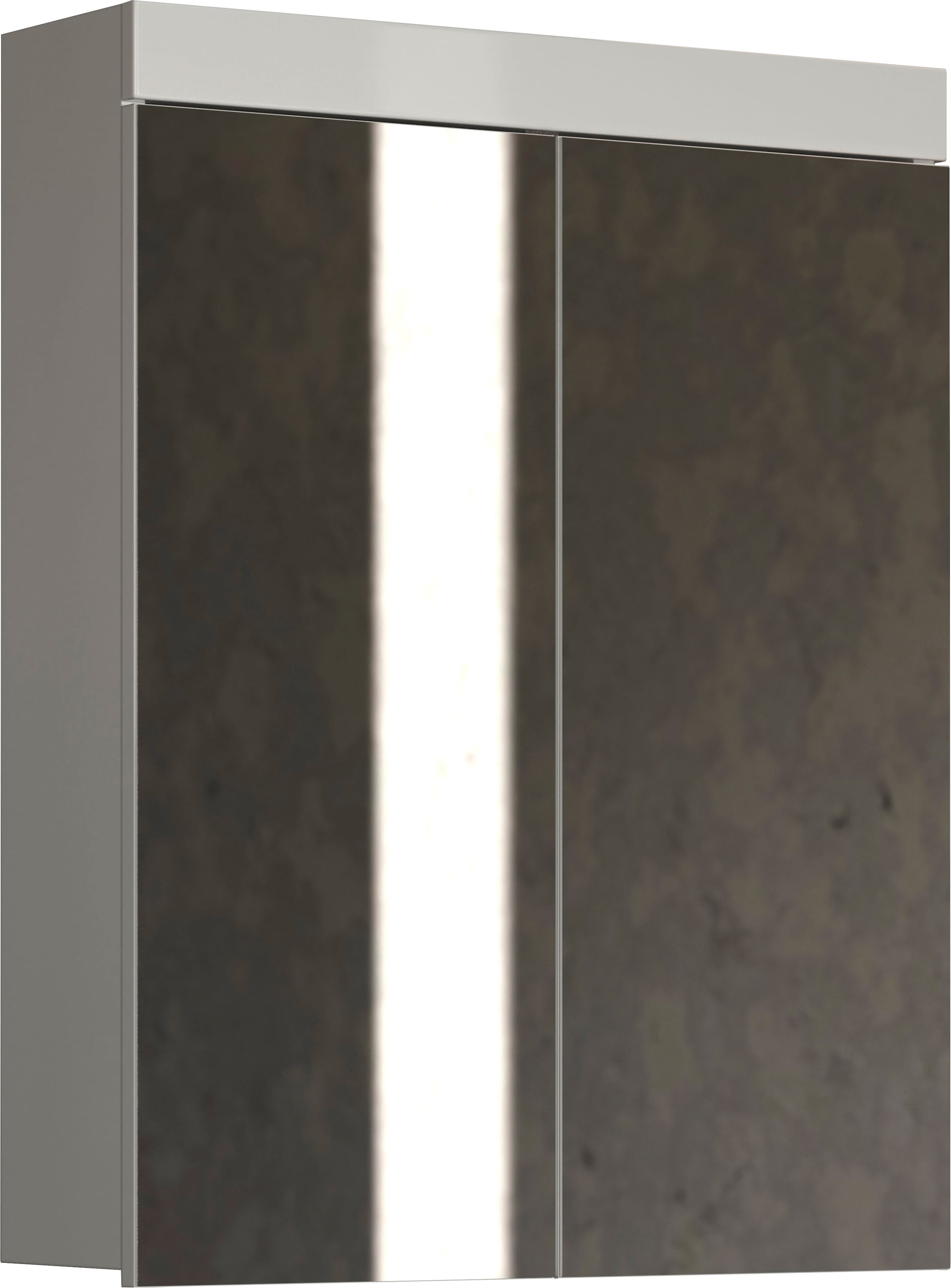 INOSIGN Spiegelschrank »Avena«, Badezimmerschrank wahlweise mit LED-Beleuchtung - (B/T/H) 60/17/77 cm