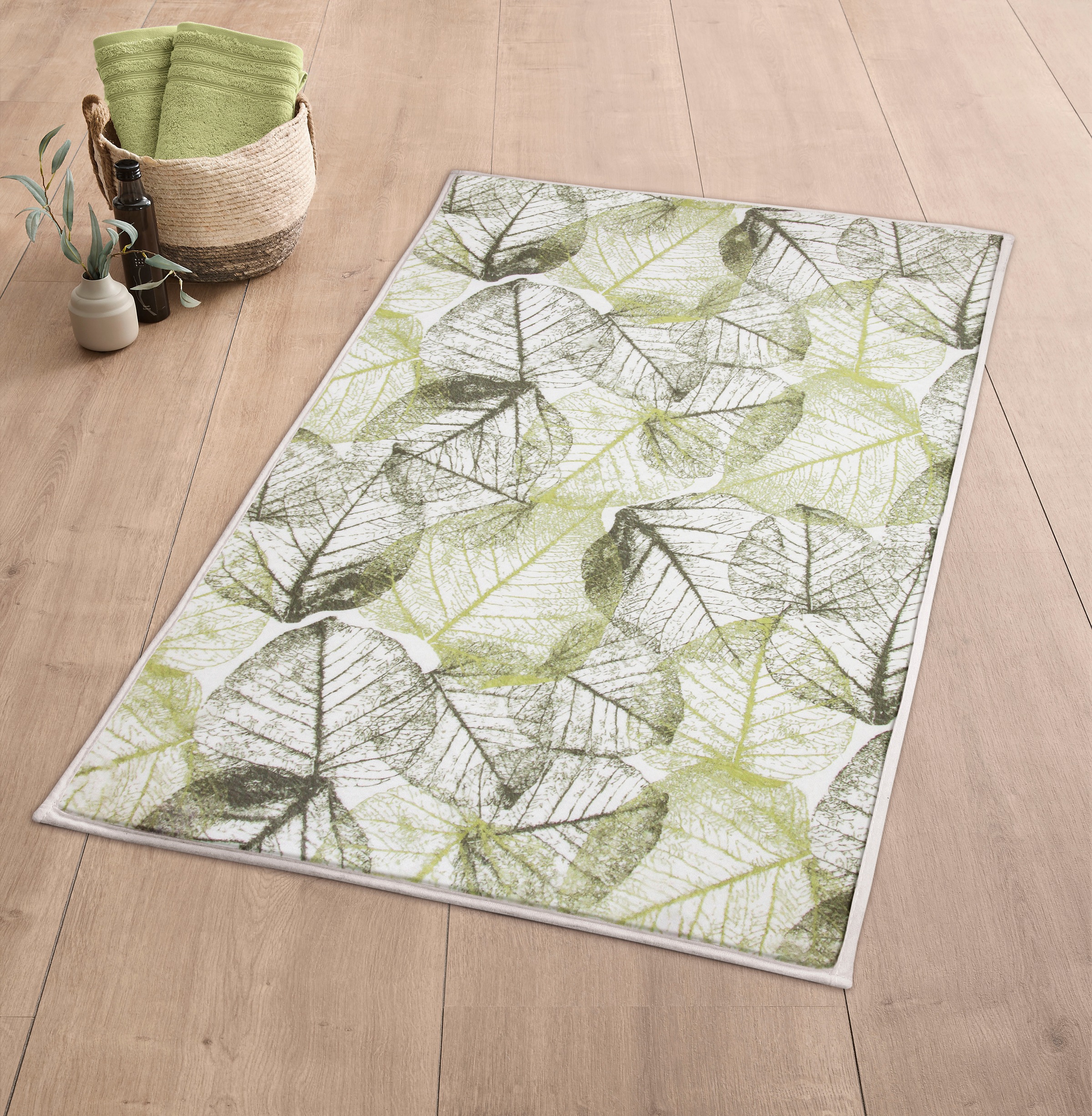 Kleine Wolke Badematte "Selva" Höhe 5 mm rutschhemmend beschichtet fußboden günstig online kaufen