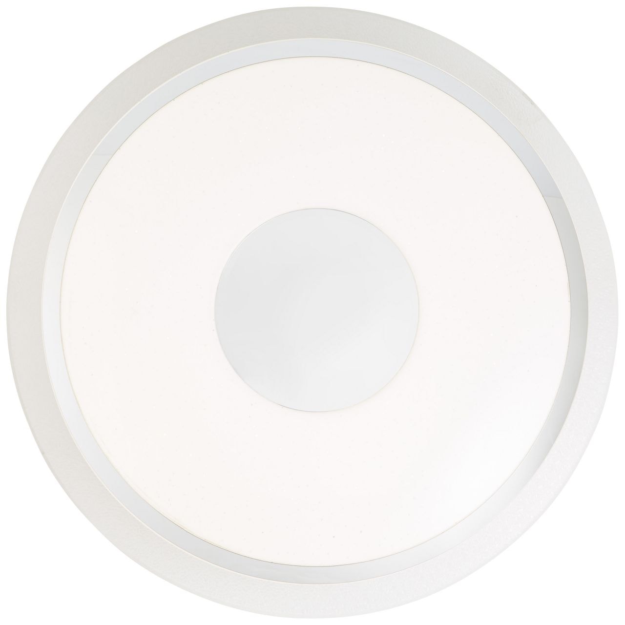 Brilliant LED Deckenleuchte »Viktor«, 1 flammig-flammig, Ø 57 cm, dimmbar,  CCT, RGB-Backlight, 3400 lm, weiß/silberfarben online kaufen | Deckenlampen