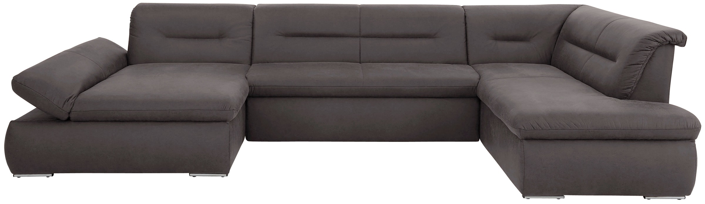 INOSIGN Wohnlandschaft »Avesa U-Form«, Wahlweise mit Armteilverstellung und Bettfunktion, B/T/H: 355/216/80cm