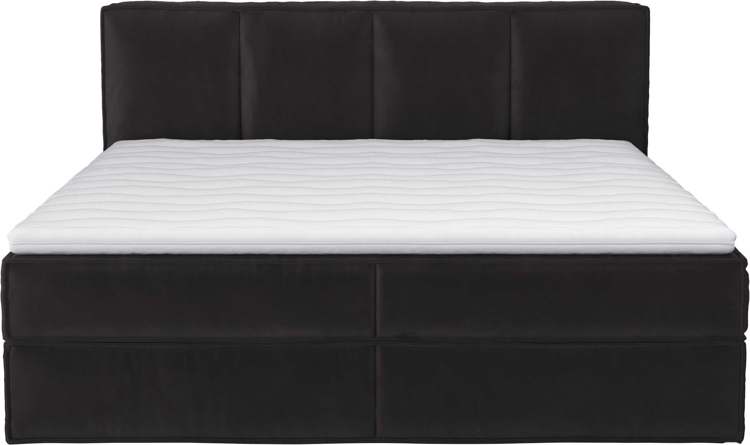 Home affaire Boxspringbett »Milano«, Boxbett inkl. Topper, 2 Matratzen, Härtegrade H2, H3 und H4 wählbar