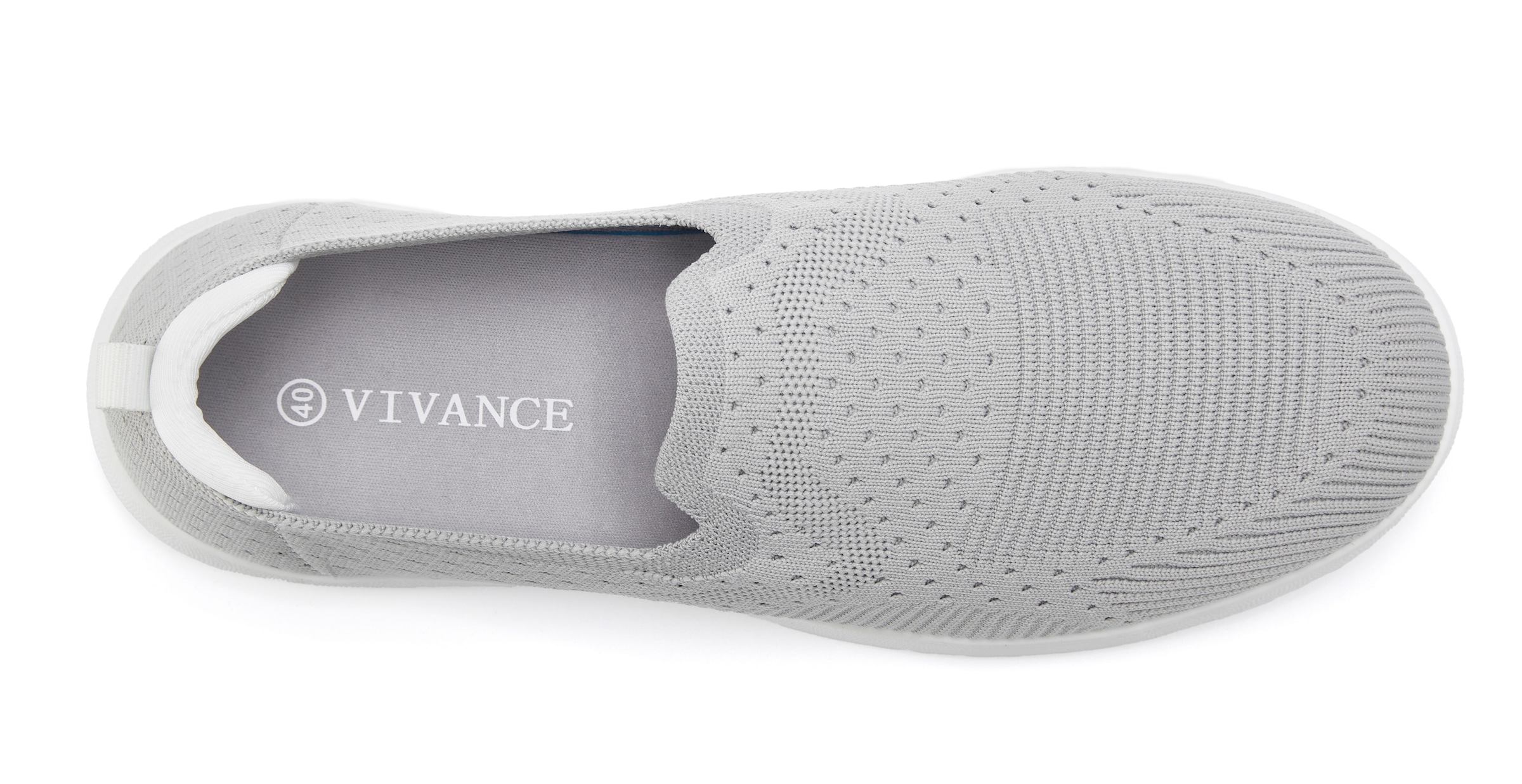 Vivance Sneaker, Textilschuh, Slipper zum Reinschlüpfen VEGAN