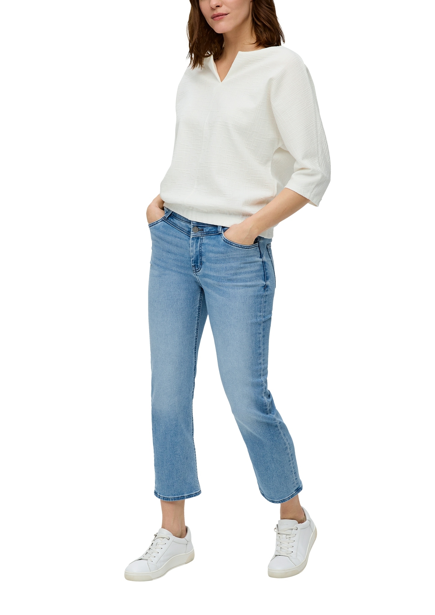 s.Oliver T-Shirt, 3/4 Arm -mit Stretch
