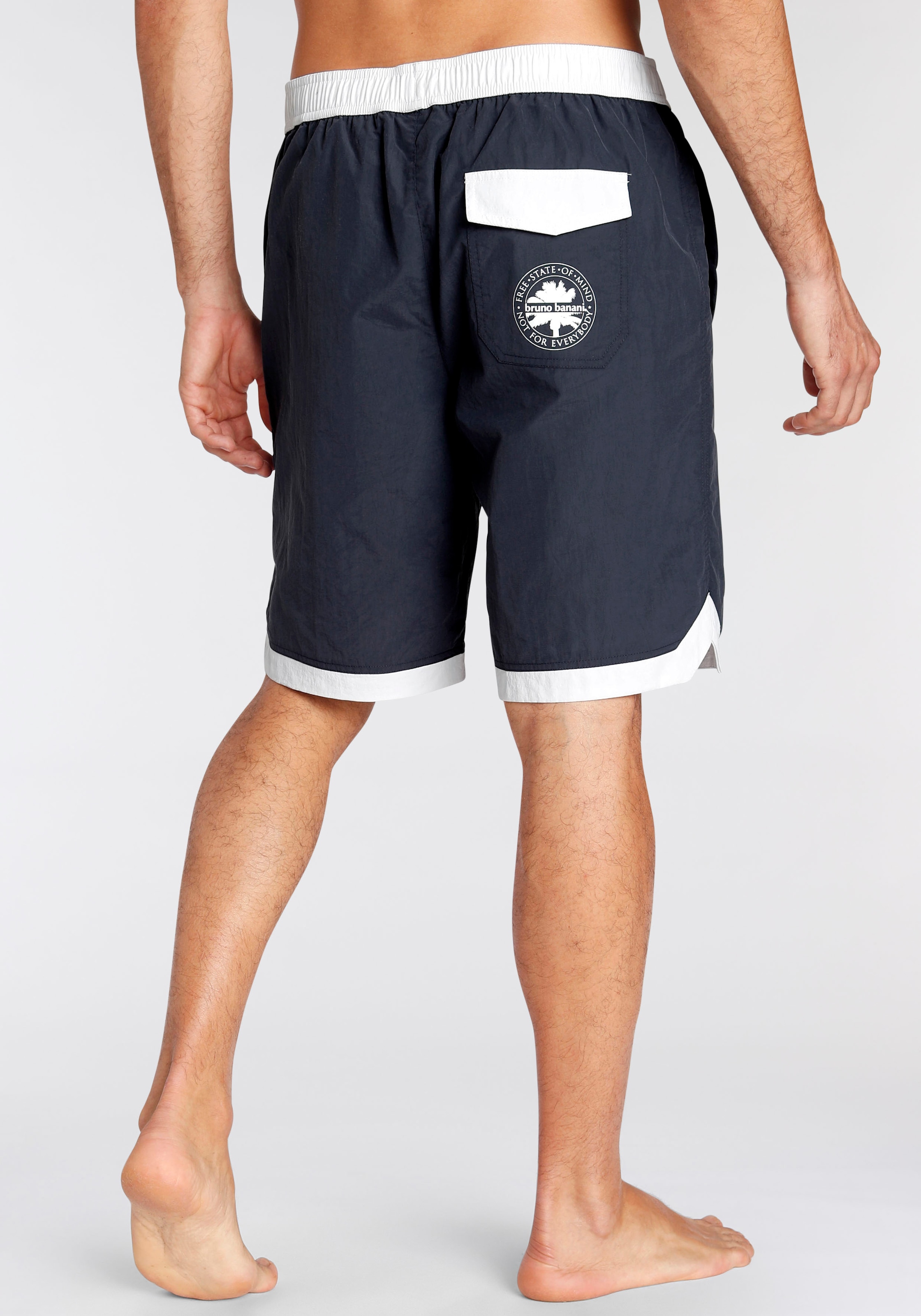 Bruno Banani Boardshorts »aus recyceltem Material«