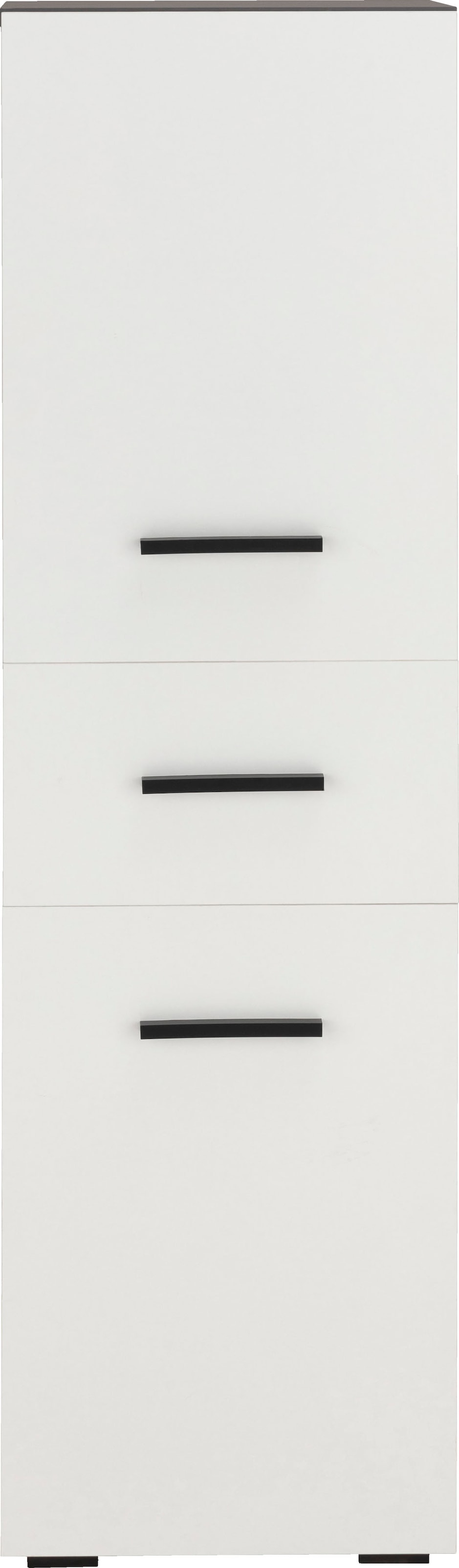 INOSIGN Midischrank »Skara«, verstellbarer Einlegeboden hinter jeder Tür, Breite  38 cm, Höhe 130 cm auf Raten bestellen
