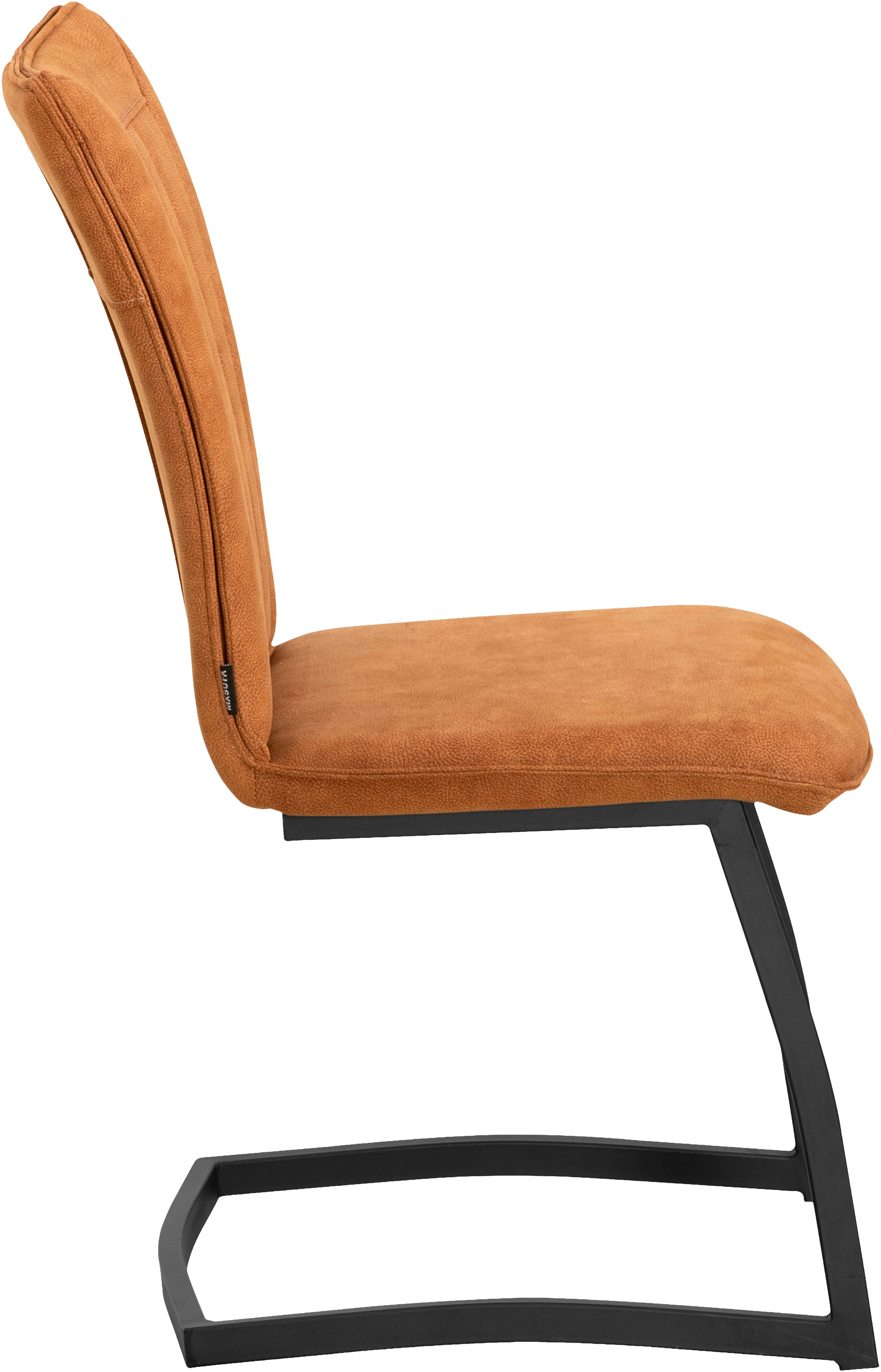 OMG Design Freischwinger »Amara«, (Set), 2 St., Stoff, Esszimmerstuhl, Küchenstuhl, pflegeleichter Bezug