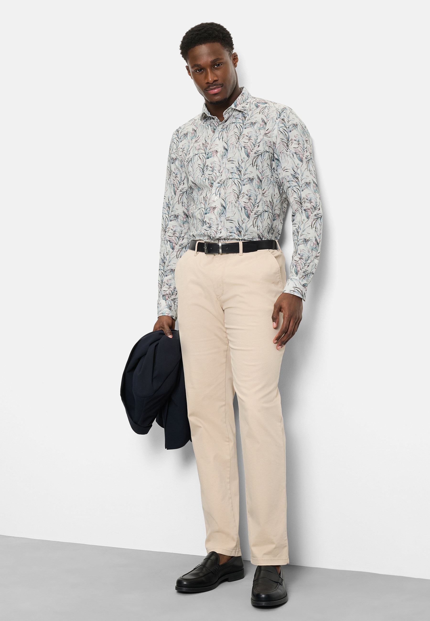 OLYMP Businesshemd »OLYMP Level Five garment washed, body fit, Kent«