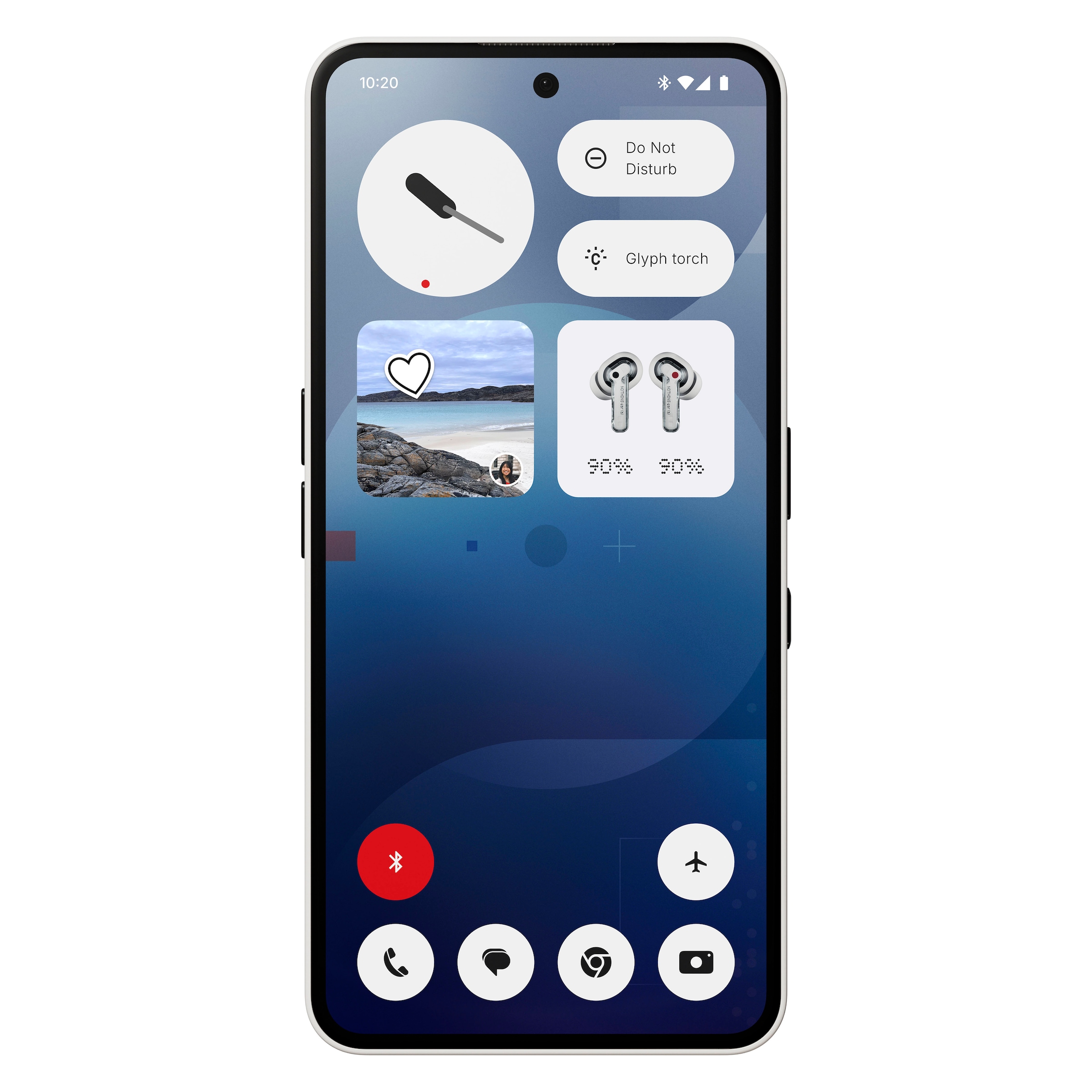 NOTHING Smartphone »PHONE (3a)«, weiß