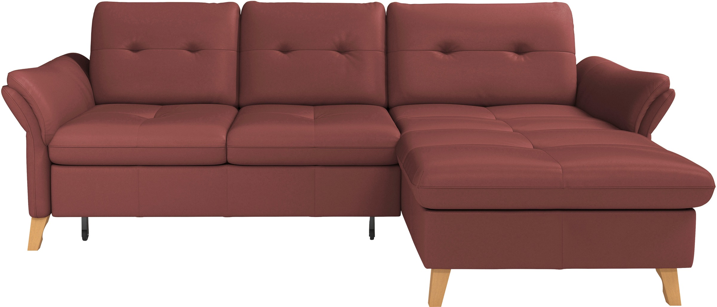 sit&more Ecksofa »Göteborg« Sitztiefenverstellung und Federkern, wahlweise günstig online kaufen