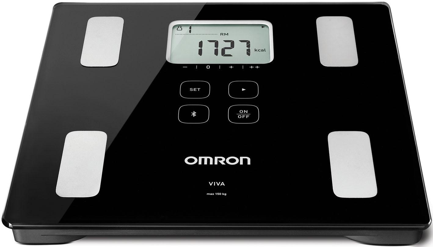 Omron Körper-Analyse-Waage »VIVA HBF-222T-EBK«, mit kostenloser App