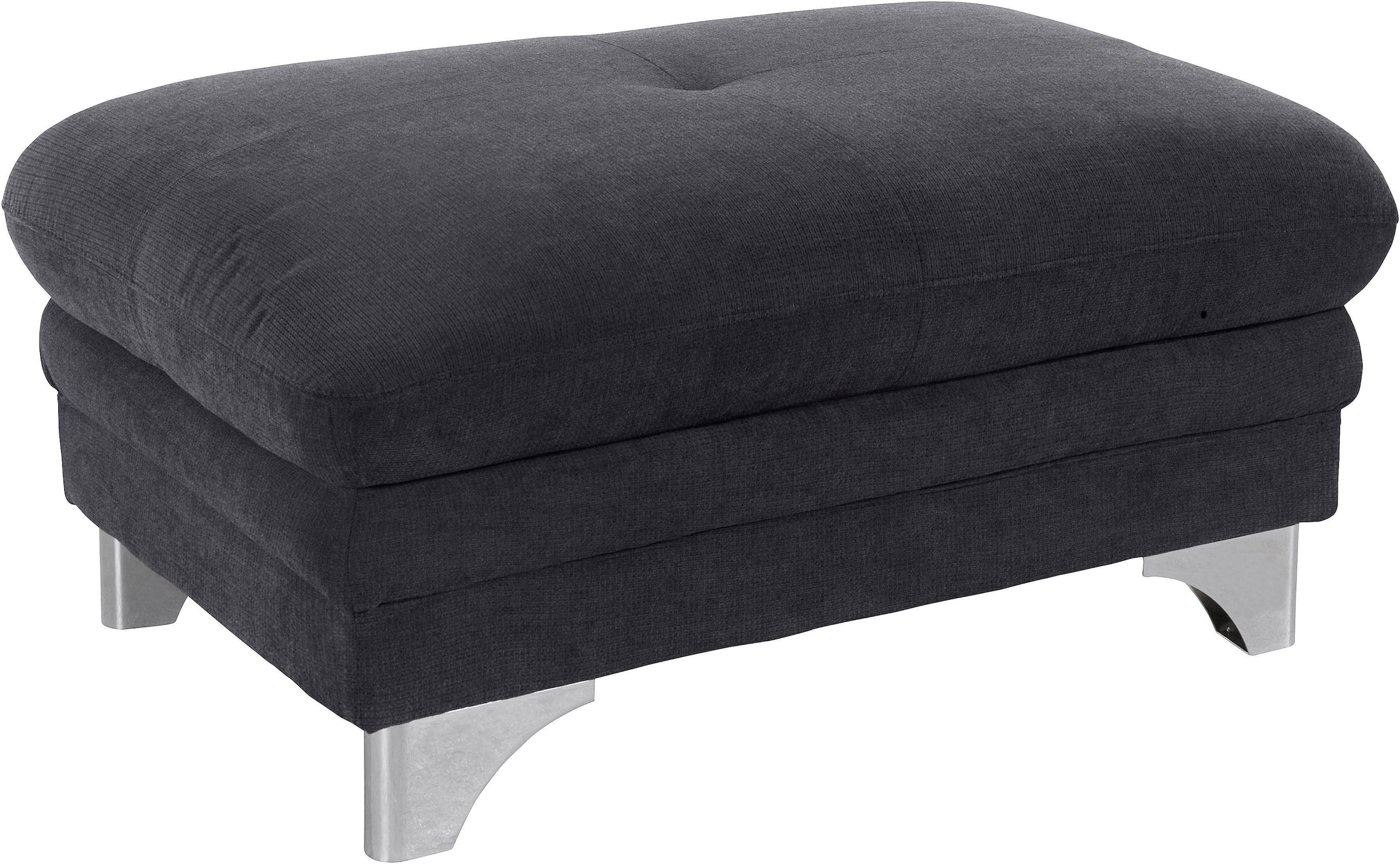 COTTA Polstergarnitur »Enterprise L-Form«, (Set), Set bestehend aus: Ecksofa mit Arm- & Kopfteilverstellung & Hocker